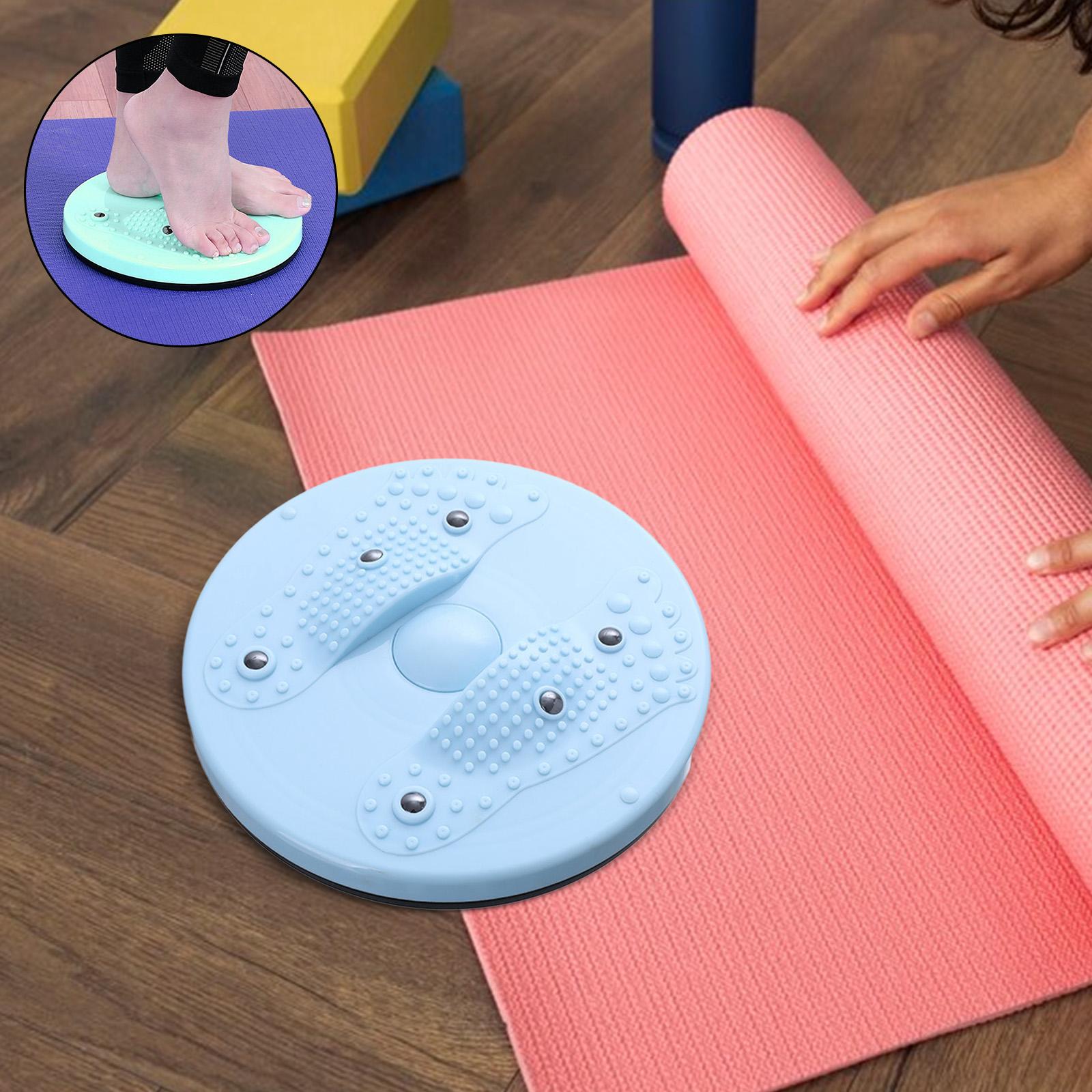 Waist Twisting Disk Waist Twister Balance Board for Strengthening Gym Adults Blue