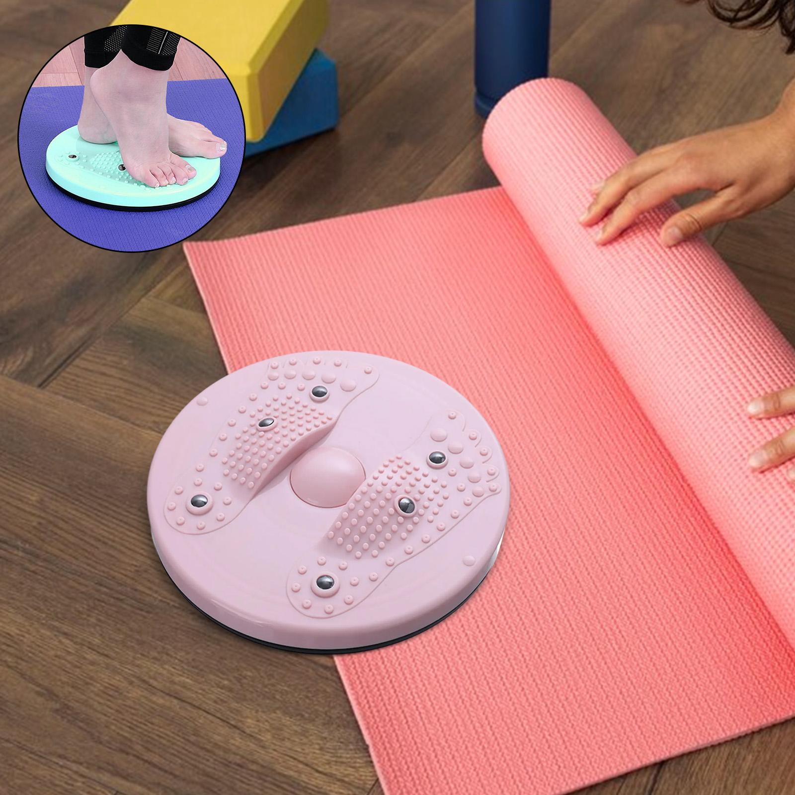 Waist Twisting Disk Waist Twister Balance Board for Strengthening Gym Adults Pink