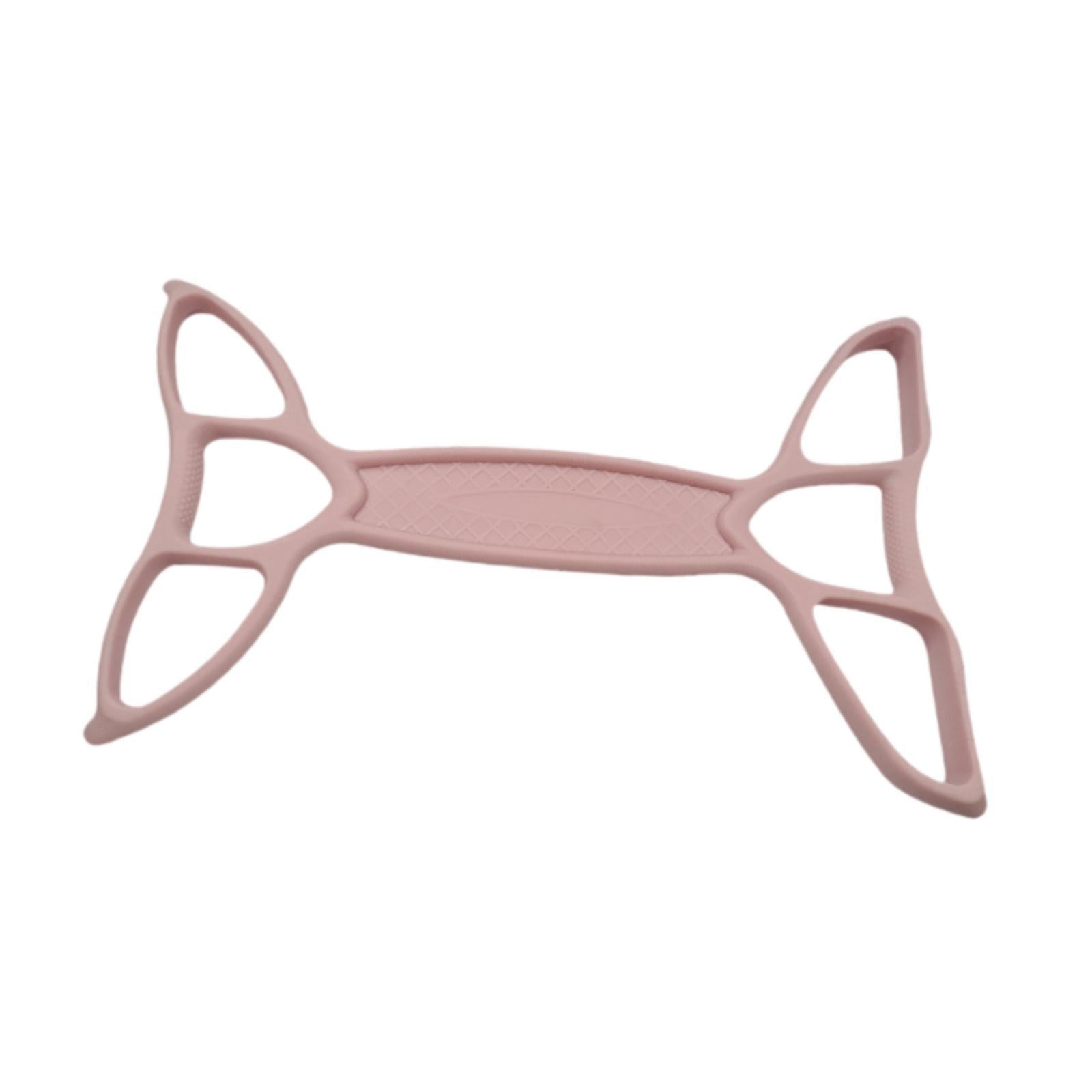 Foot Pedal Puller Lightweight Fitness Resistance Band for Household Yoga Gym Pink