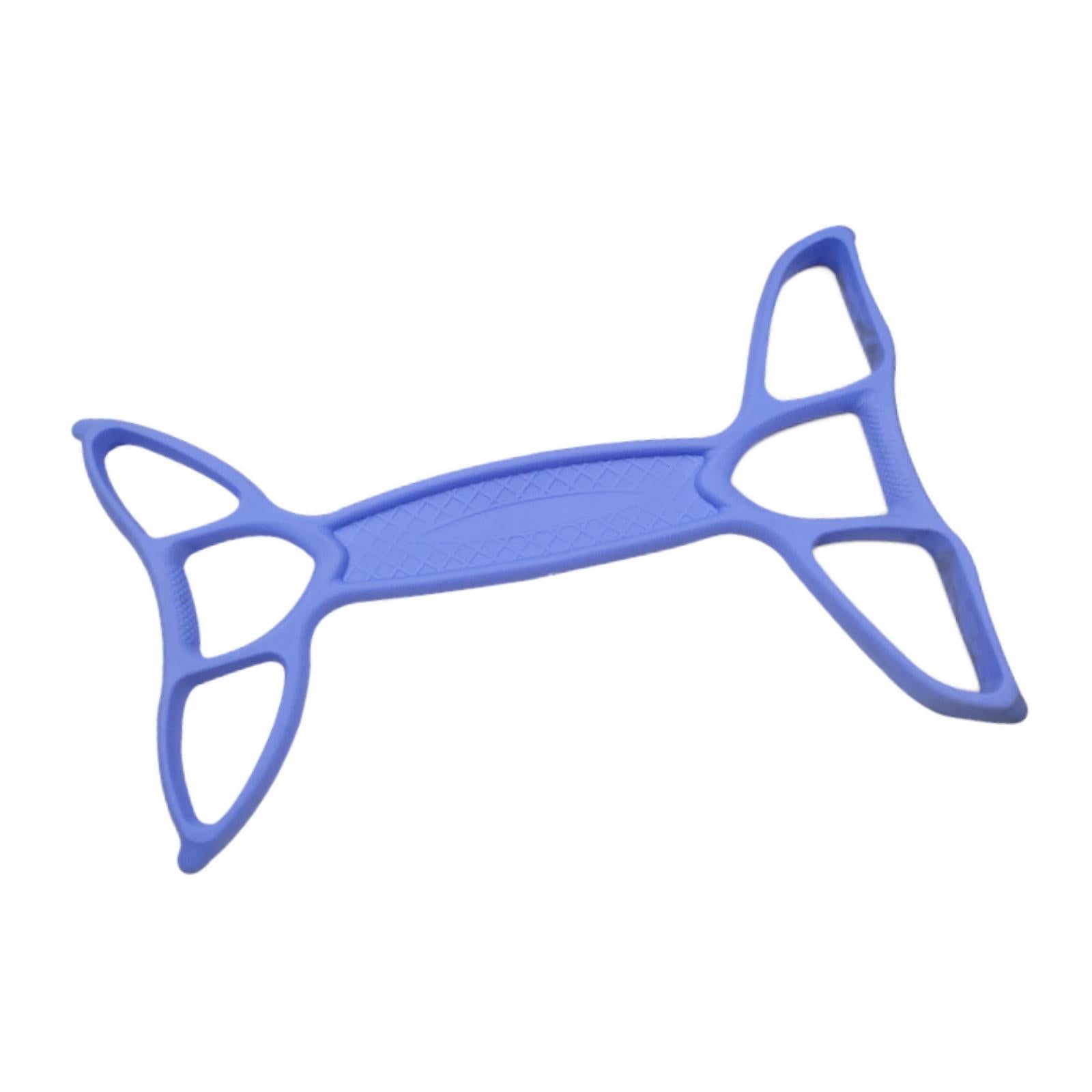 Foot Pedal Puller Lightweight Fitness Resistance Band for Household Yoga Gym Blue