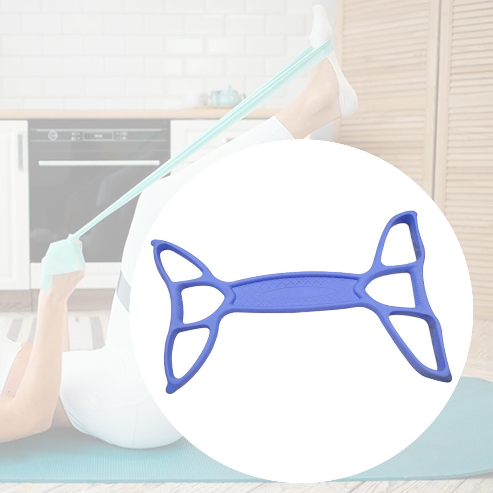 Foot Pedal Puller Lightweight Fitness Resistance Band for Household Yoga Gym Blue