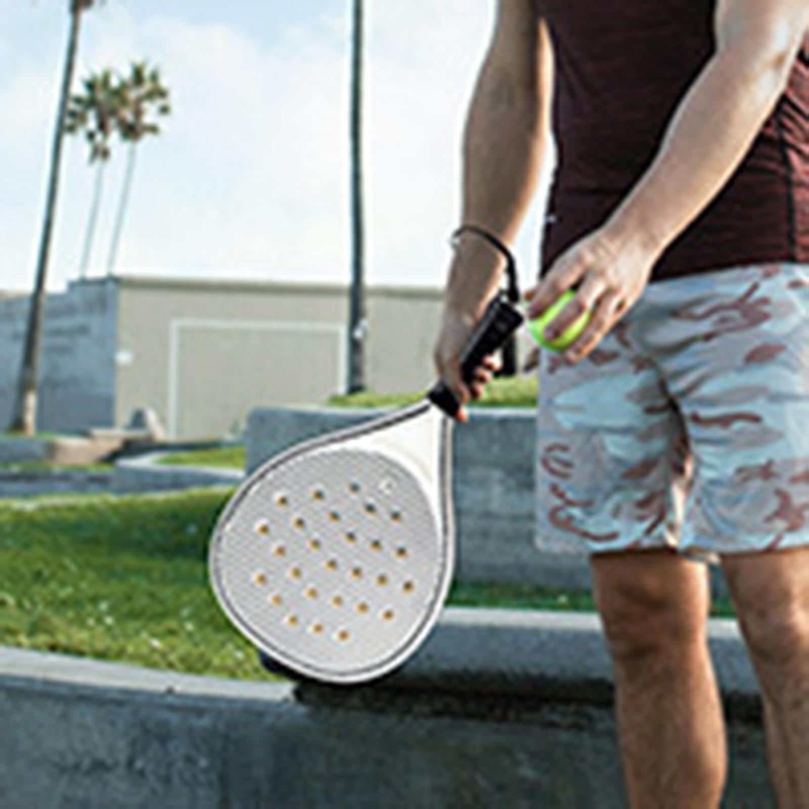 Outdoor Paddle Tennis Racquet Beach Tennis Padel Racket for Beginners Adults 1 Racket Only