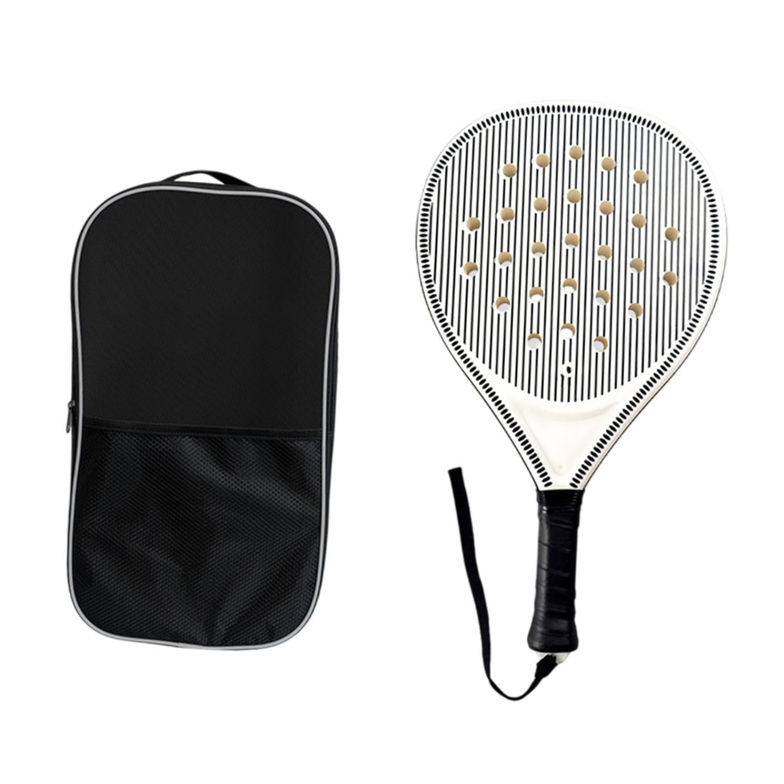 Outdoor Paddle Tennis Racquet Beach Tennis Padel Racket for Beginners Adults 1 Racket with Bag