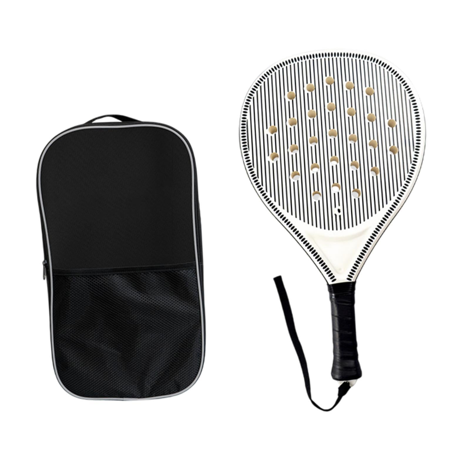 Outdoor Paddle Tennis Racquet Beach Tennis Padel Racket for Beginners Adults 1 Racket with Bag