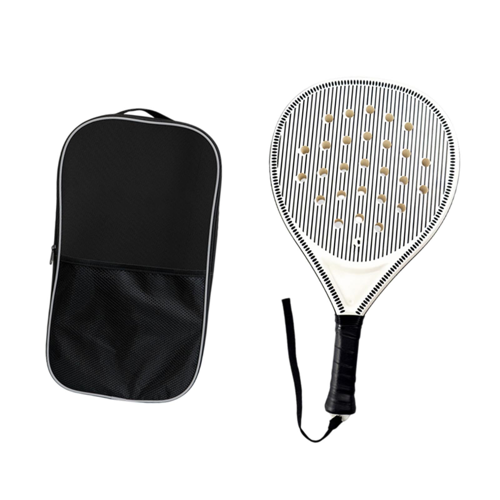 Outdoor Paddle Tennis Racquet Beach Tennis Padel Racket for Beginners Adults 1 Racket with Bag