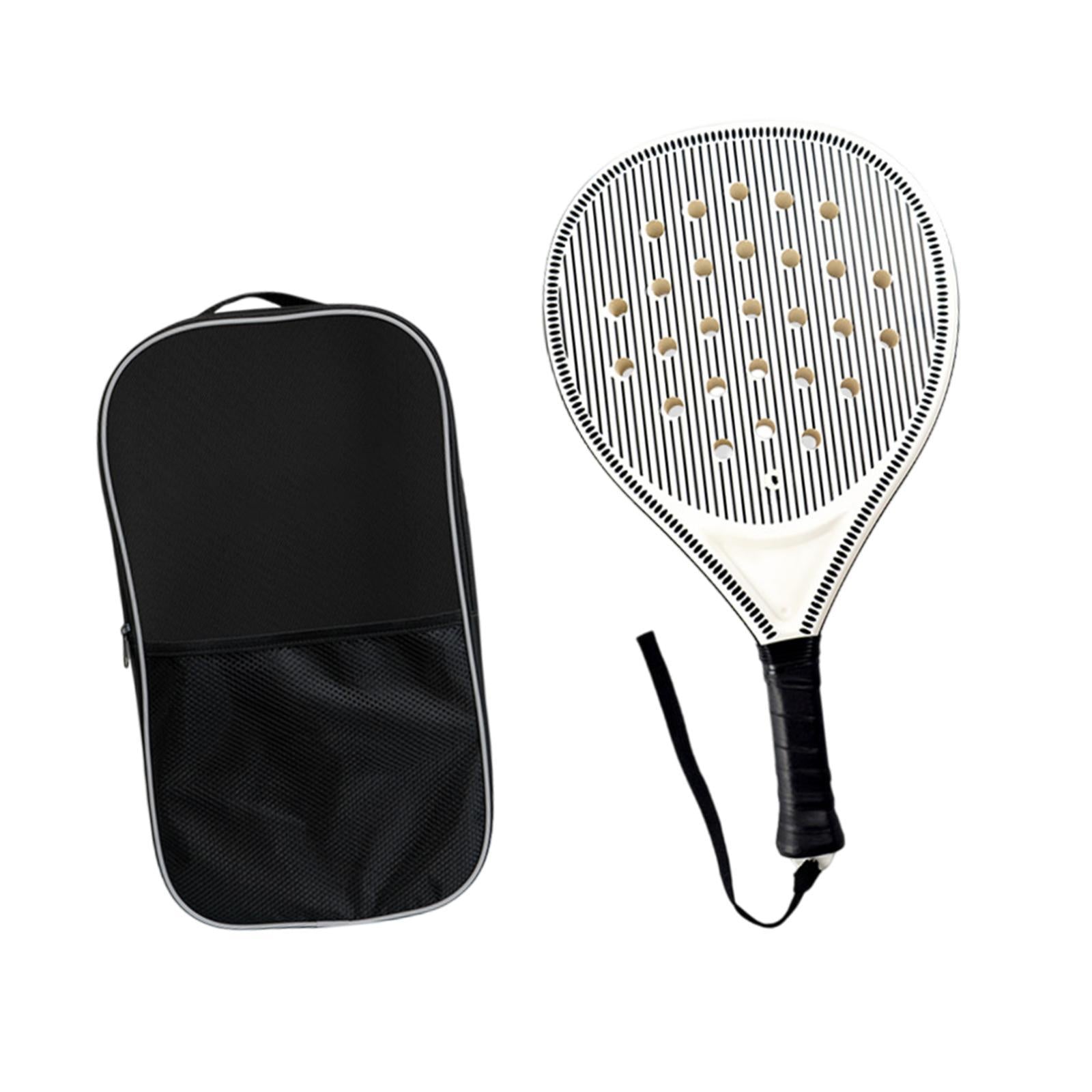 Outdoor Paddle Tennis Racquet Beach Tennis Padel Racket for Beginners Adults 1 Racket with Bag