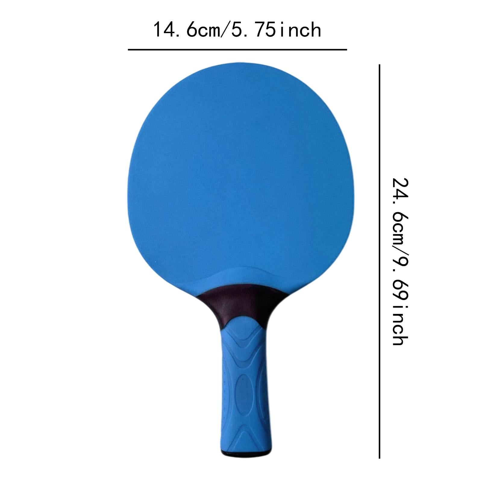 Ping Pong Paddle Portable Professional for Beginners Athletes Casual Playing blue