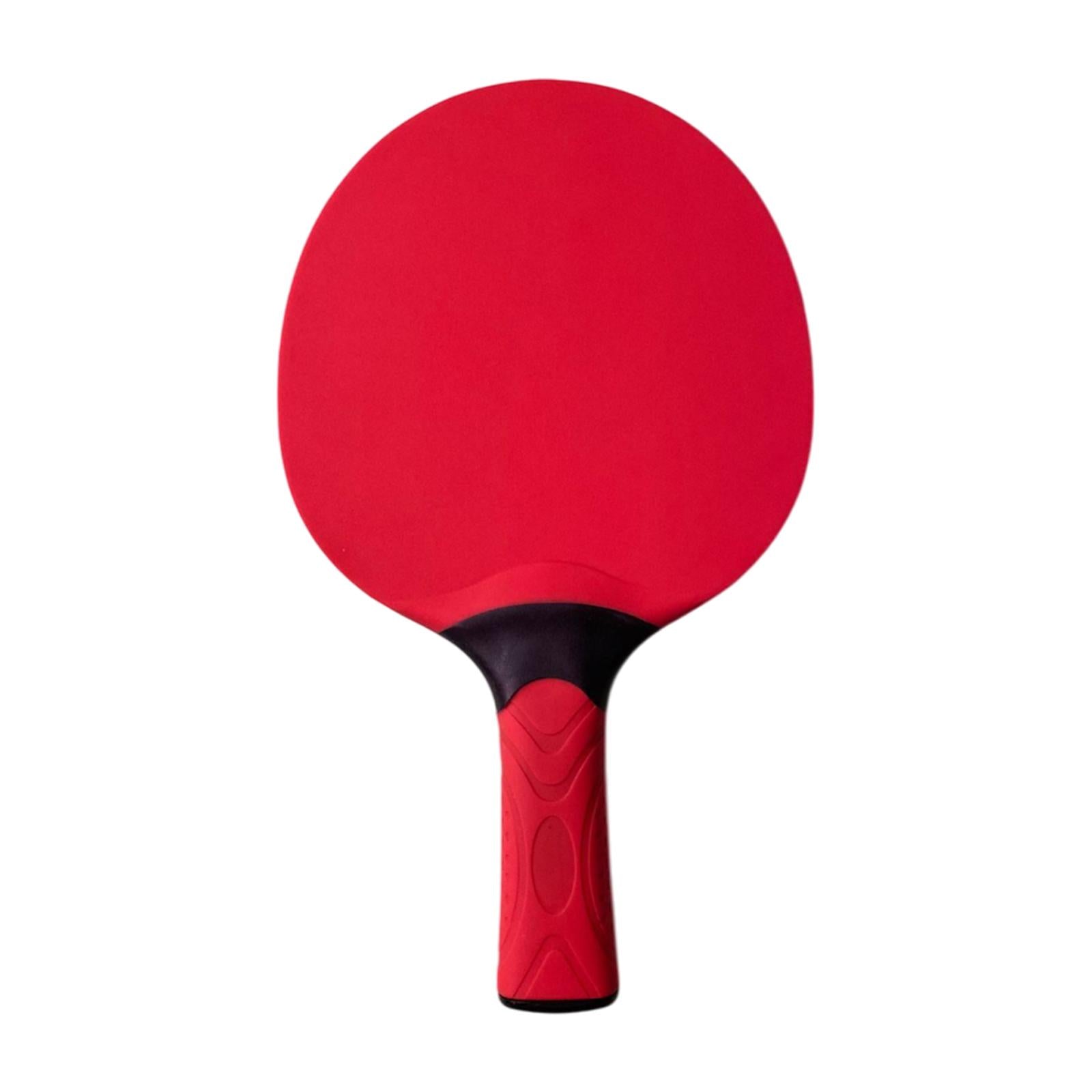 Ping Pong Paddle Portable Professional for Beginners Athletes Casual Playing red