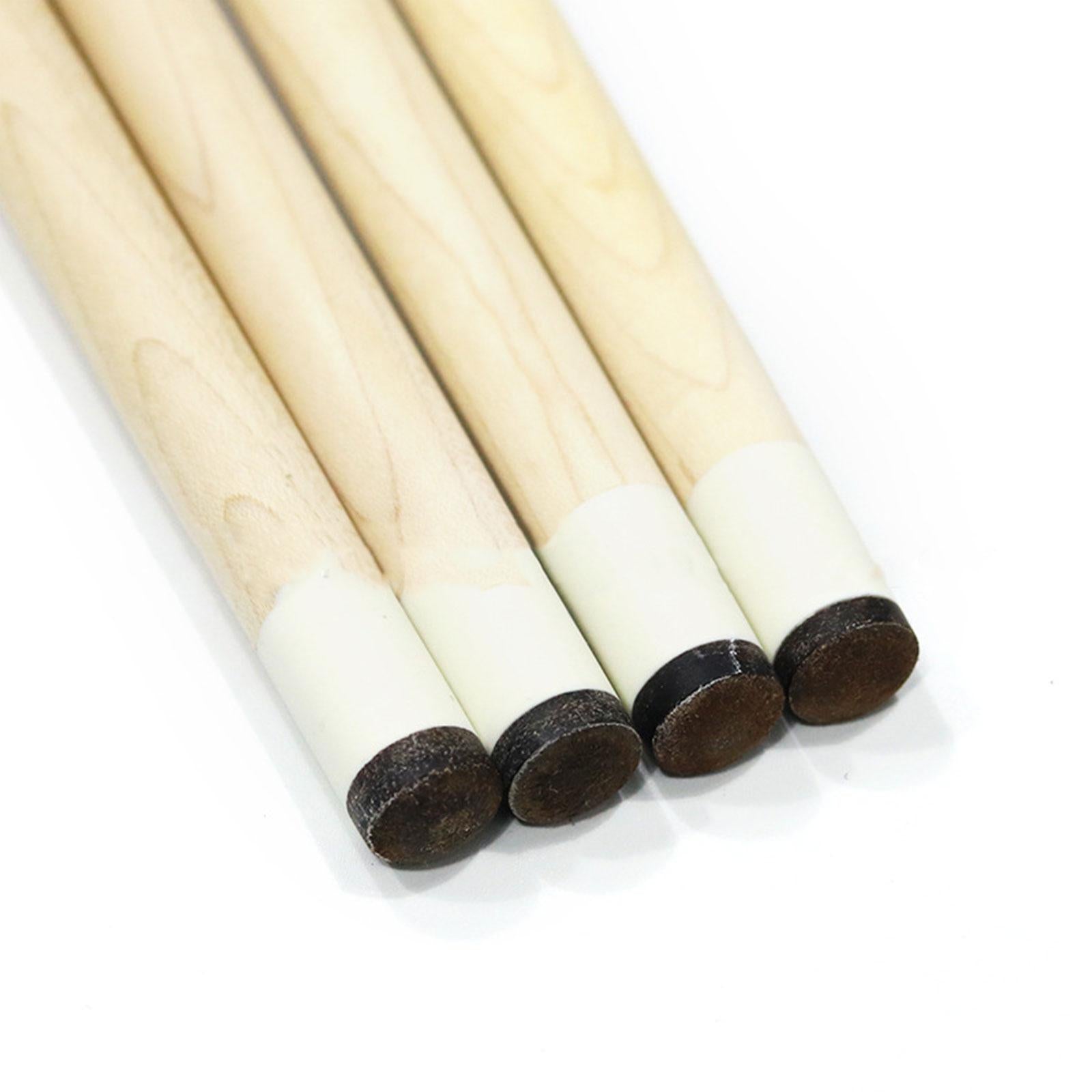 1/2 Split Billiard Cue Stylish Portable Starters 13mm Tip for Game Bar House Yellow