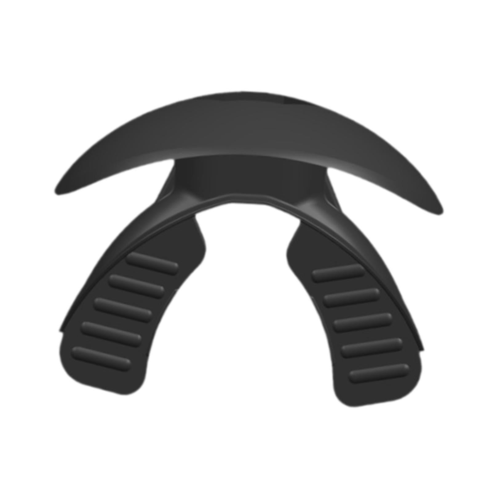 Football Mouthguard Cover Lip Protector for Basketball Boxing Outdoor Sports Black