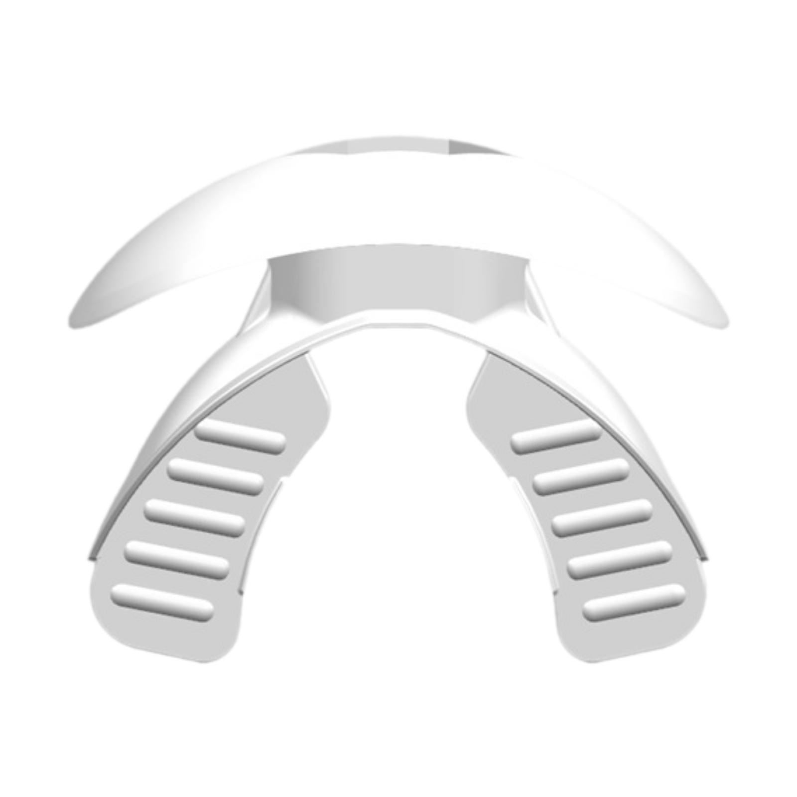 Football Mouthguard Cover Lip Protector for Basketball Boxing Outdoor Sports White