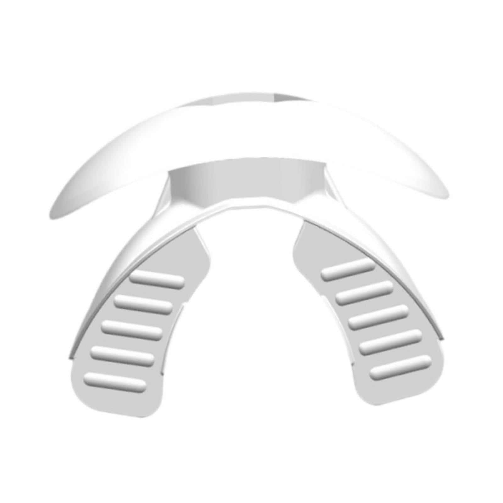 Football Mouthguard Cover Lip Protector for Basketball Boxing Outdoor Sports White