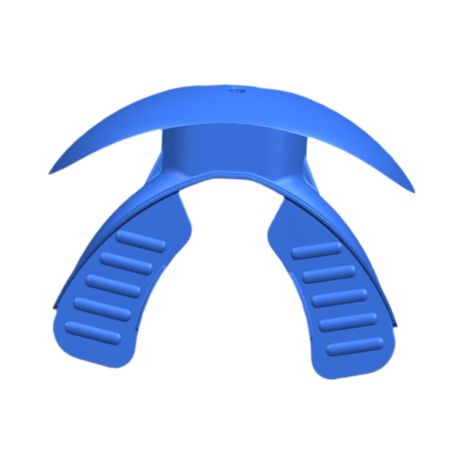 Football Mouthguard Cover Lip Protector for Basketball Boxing Outdoor Sports Light Blue