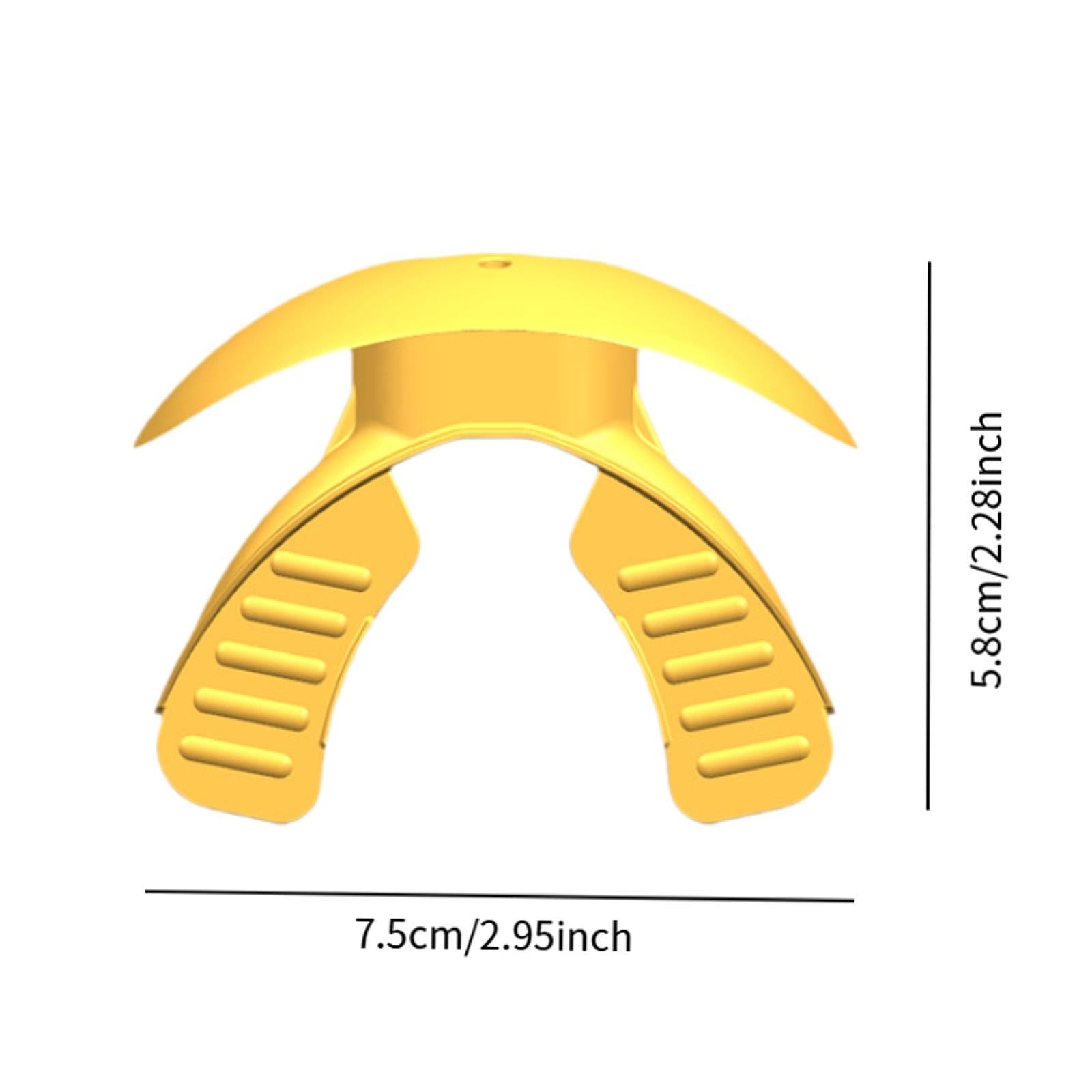 Football Mouthguard Cover Lip Protector for Basketball Boxing Outdoor Sports Yellow