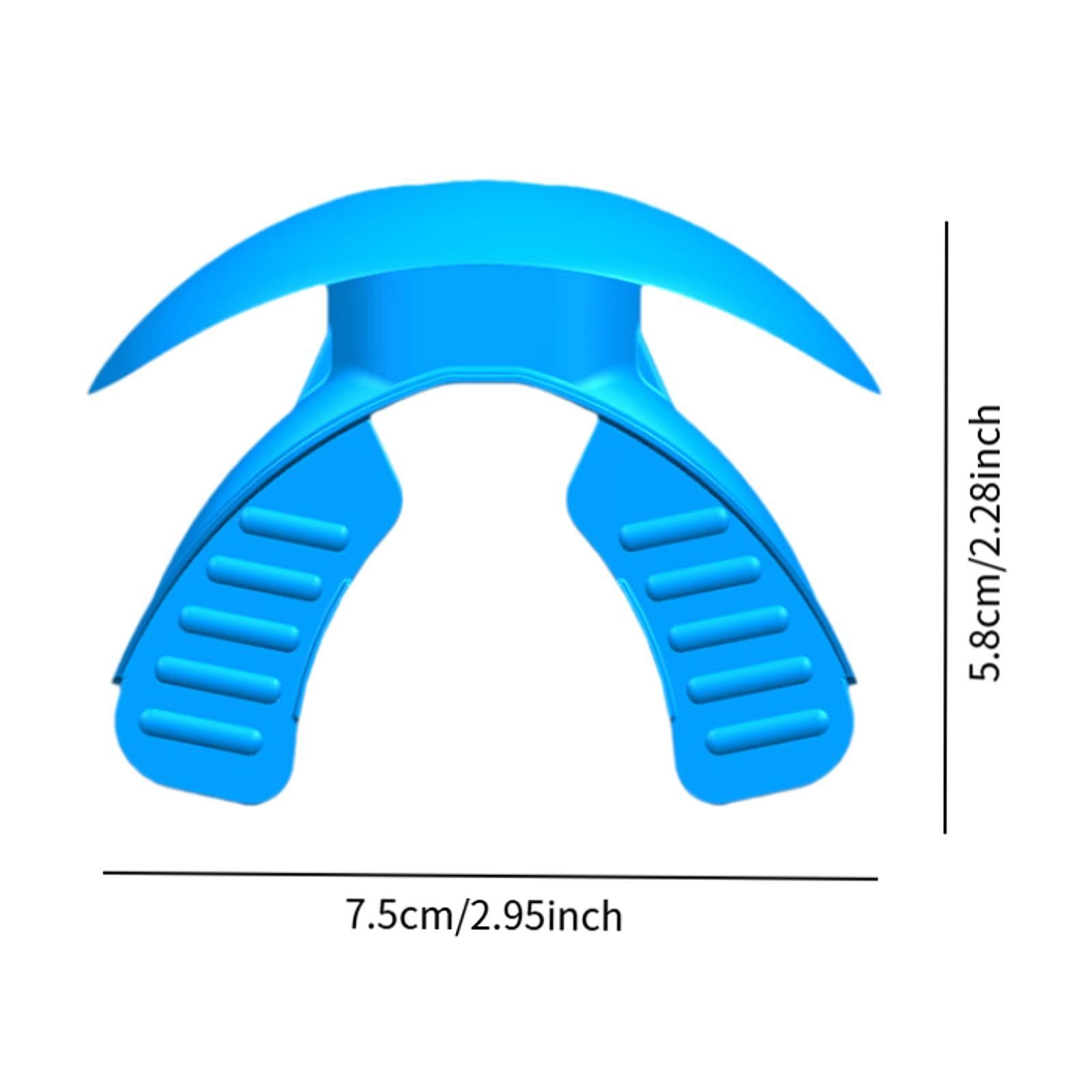 Football Mouthguard Cover Lip Protector for Basketball Boxing Outdoor Sports Blue