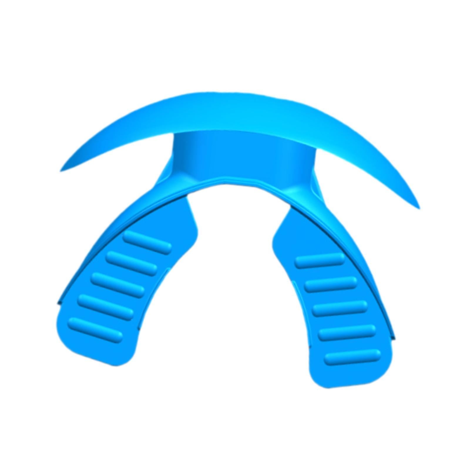 Football Mouthguard Cover Lip Protector for Basketball Boxing Outdoor Sports Blue