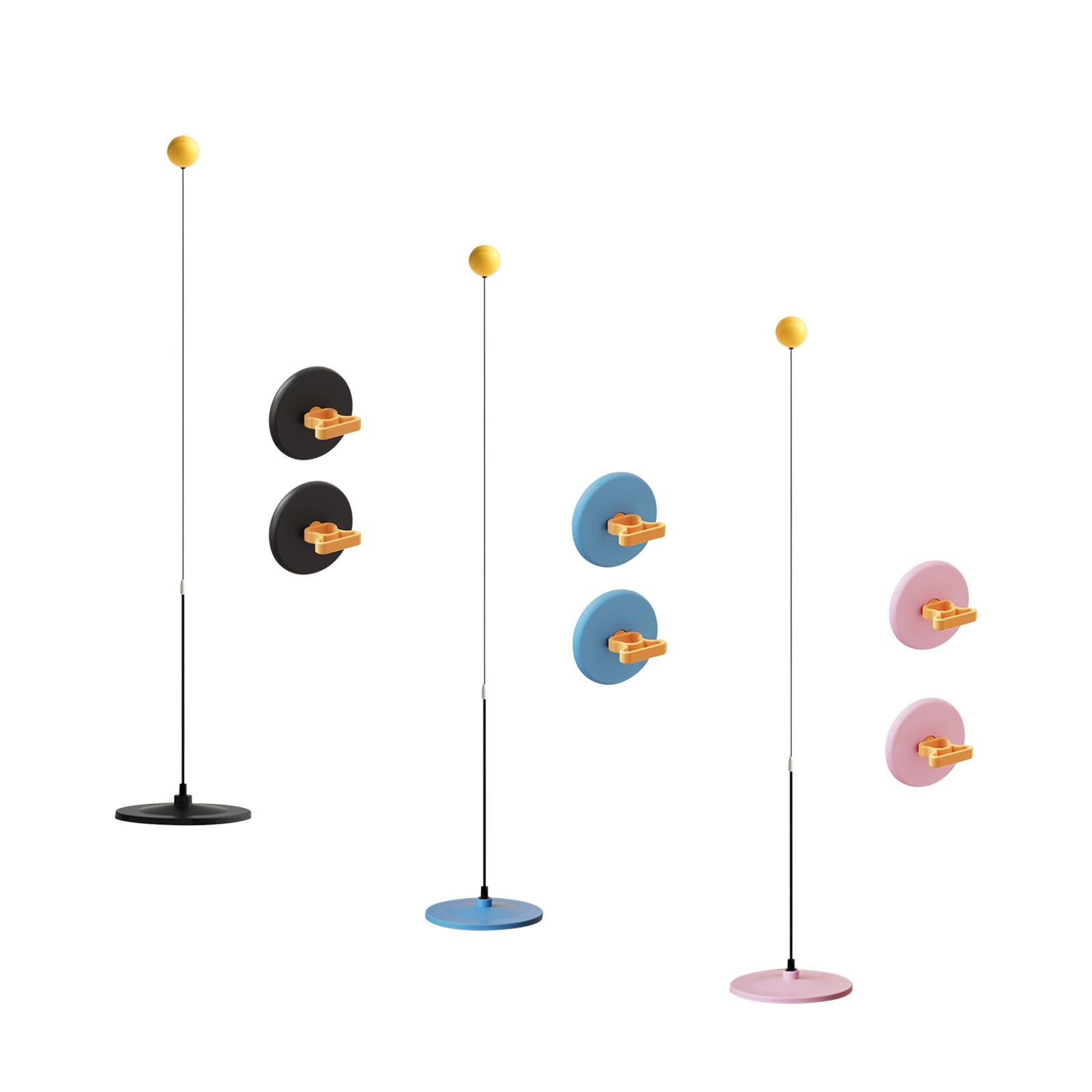 Boxing Reaction Ball Improve Reaction Speed with Suction Cup Base Speed Ball Black