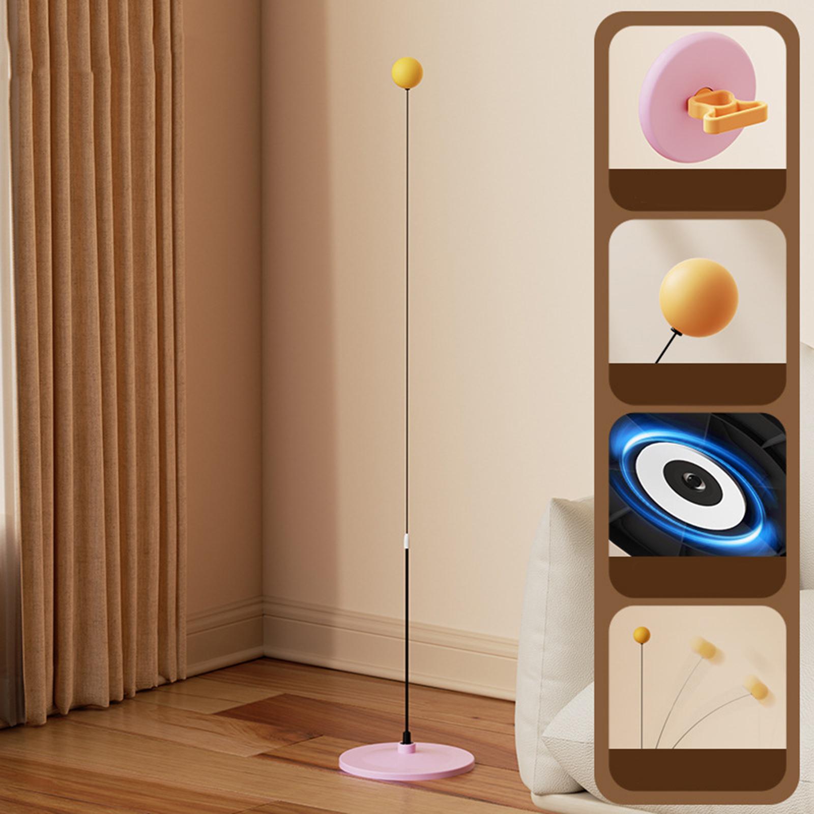 Boxing Reaction Ball Improve Reaction Speed with Suction Cup Base Speed Ball Pink