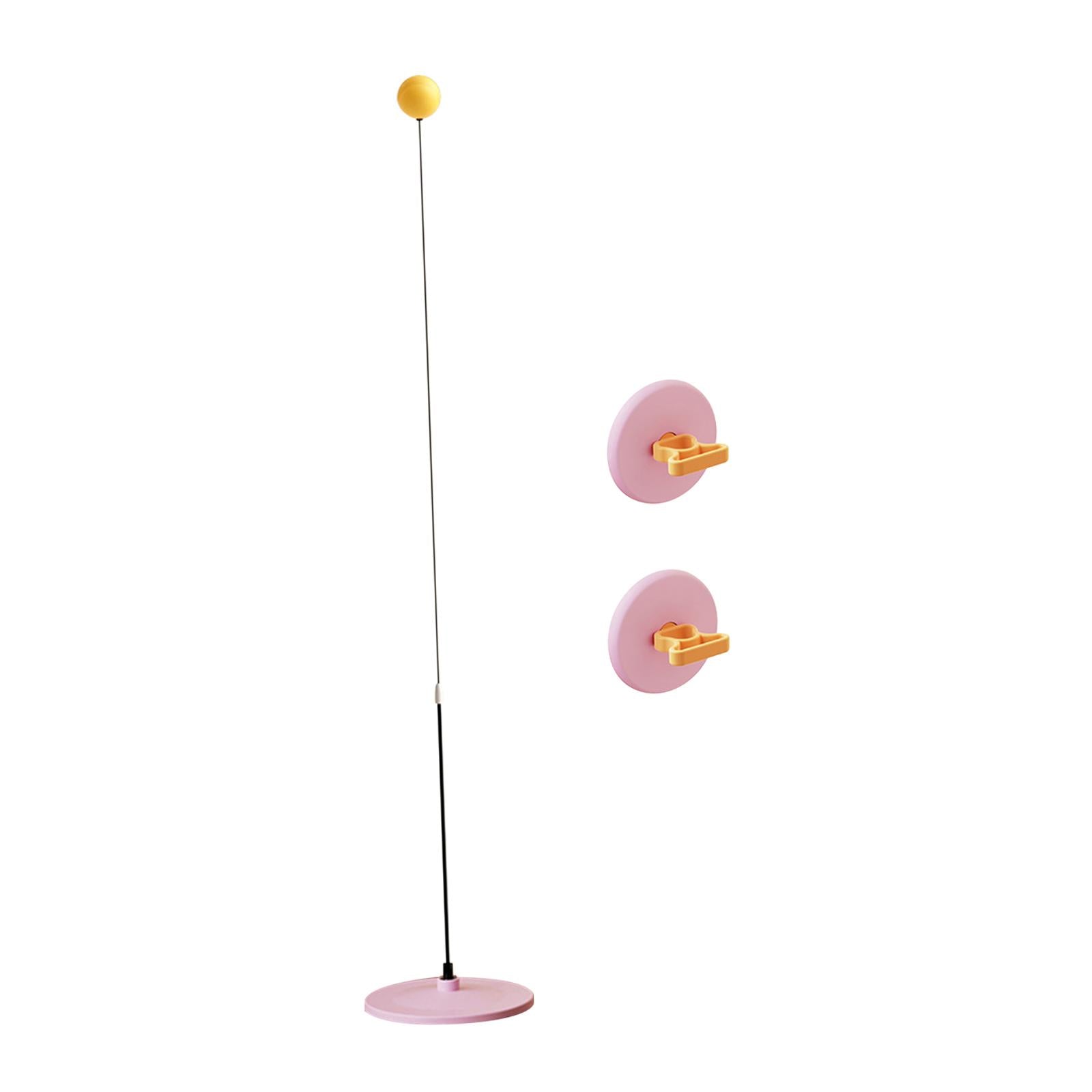 Boxing Reaction Ball Improve Reaction Speed with Suction Cup Base Speed Ball Pink