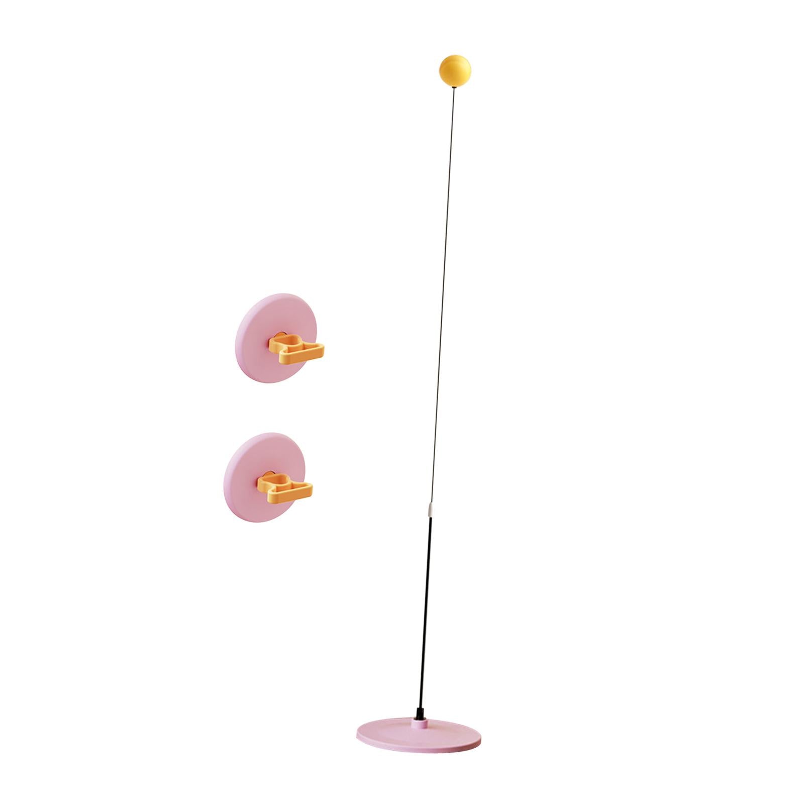 Boxing Reaction Ball Improve Reaction Speed with Suction Cup Base Speed Ball Pink