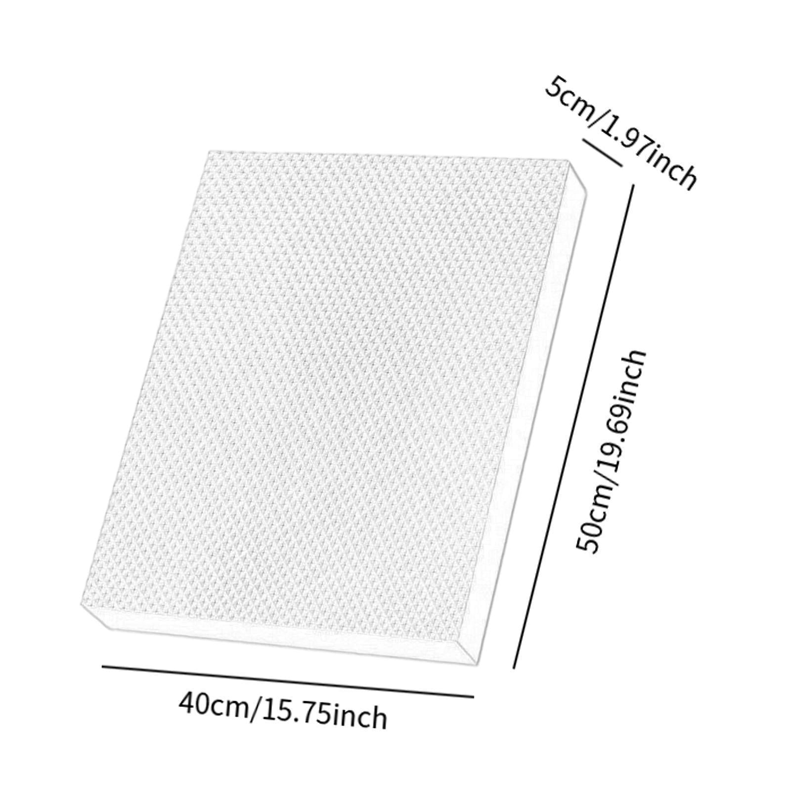 Yoga Exercise Pad TPE Balance Training Pad for Stability Training Home Floor Violet