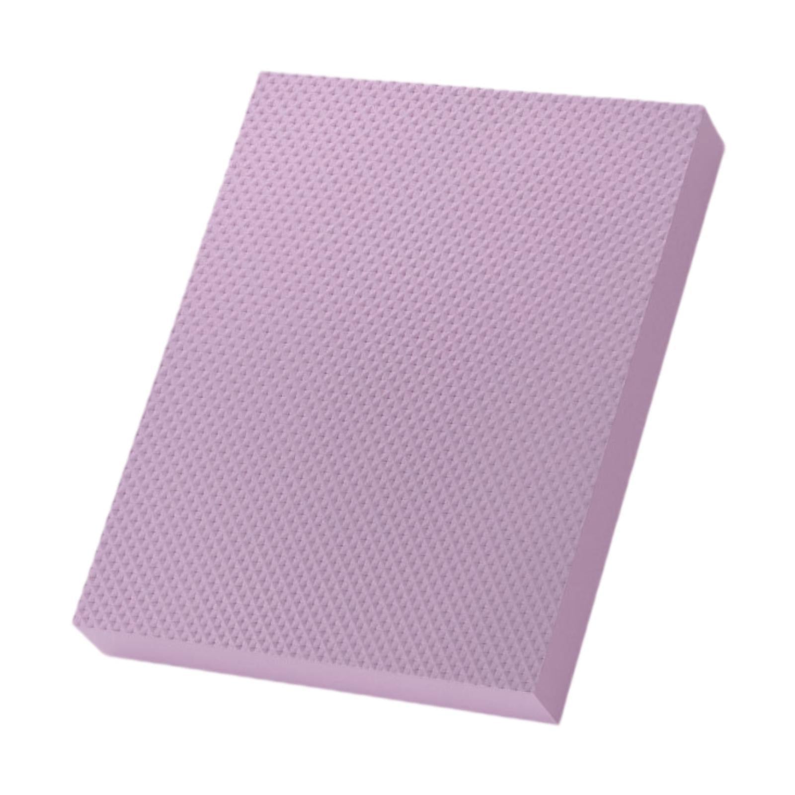 Yoga Exercise Pad TPE Balance Training Pad for Stability Training Home Floor Violet
