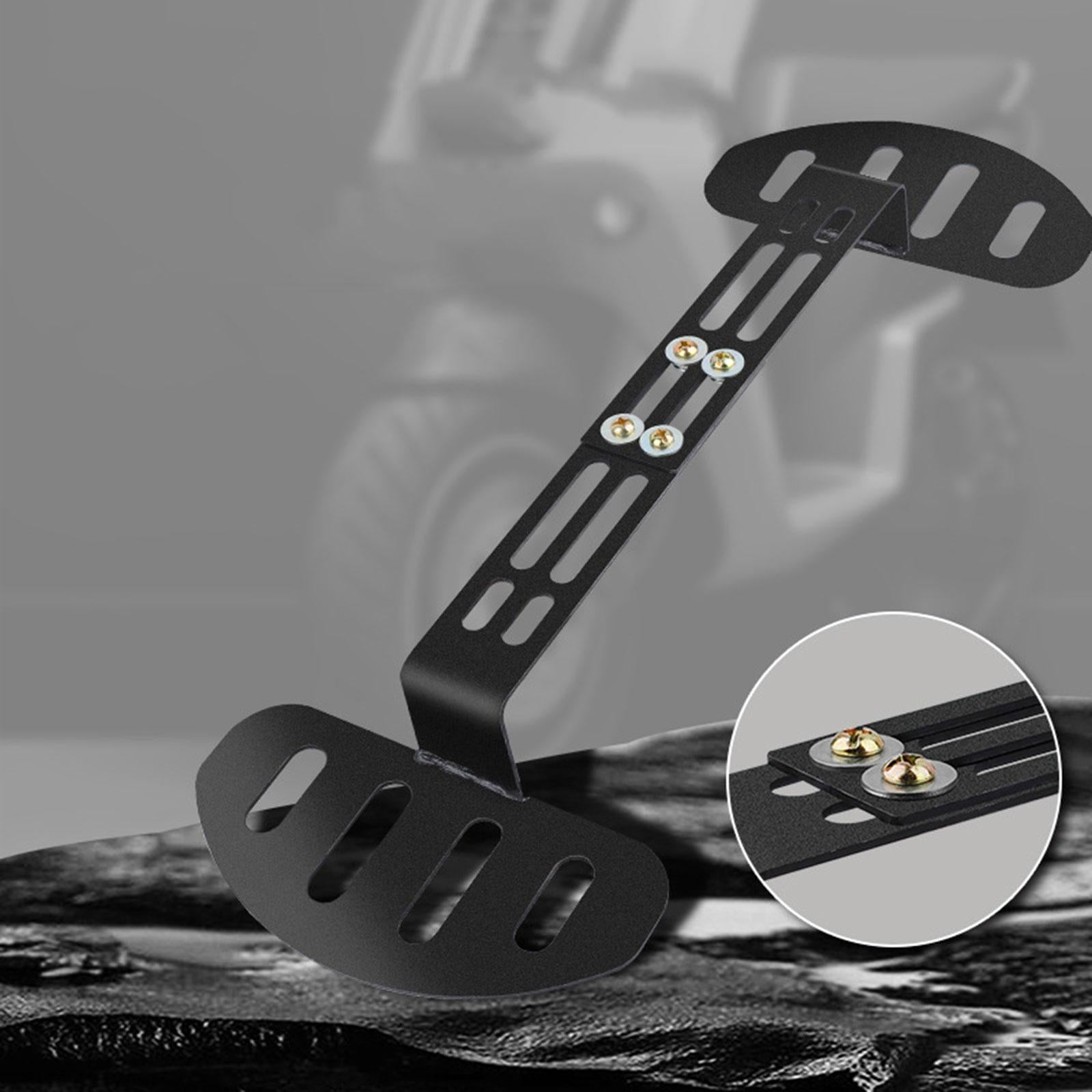 Electric Bike Front Footrest Sturdy Adjustable Bicycle Foot Pegs Replacement