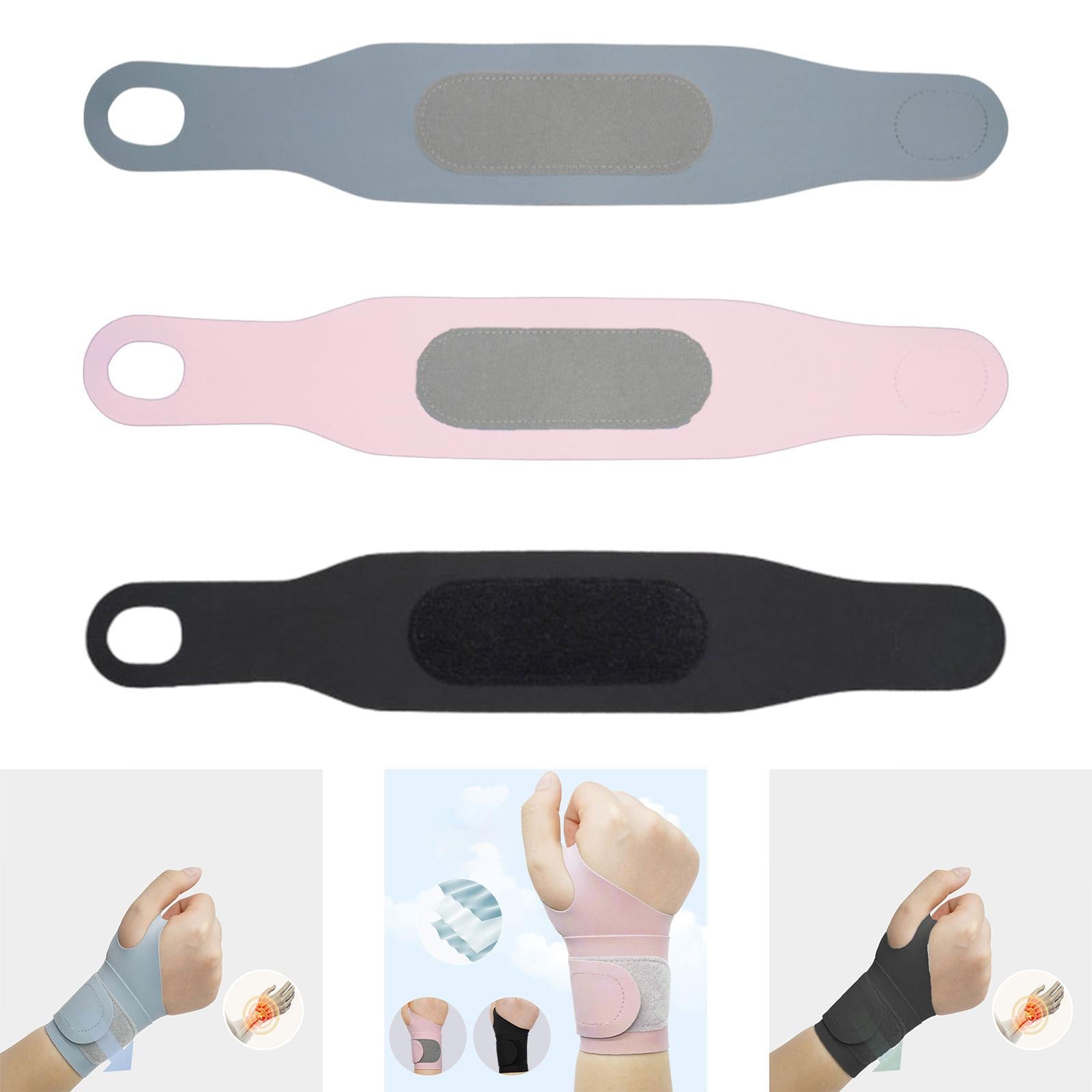 Wrist Brace Flexible Breathable Wrist Support for Volleyball Training Sports Gray