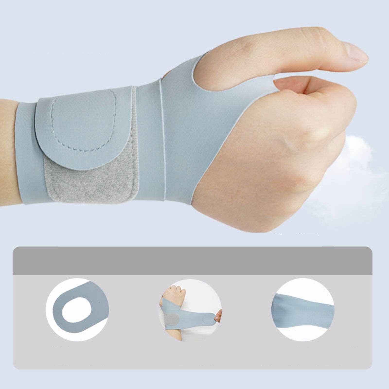 Wrist Brace Flexible Breathable Wrist Support for Volleyball Training Sports Gray