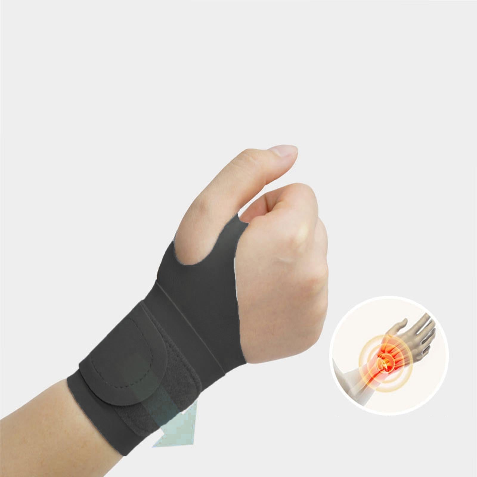 Wrist Brace Flexible Breathable Wrist Support for Volleyball Training Sports Black
