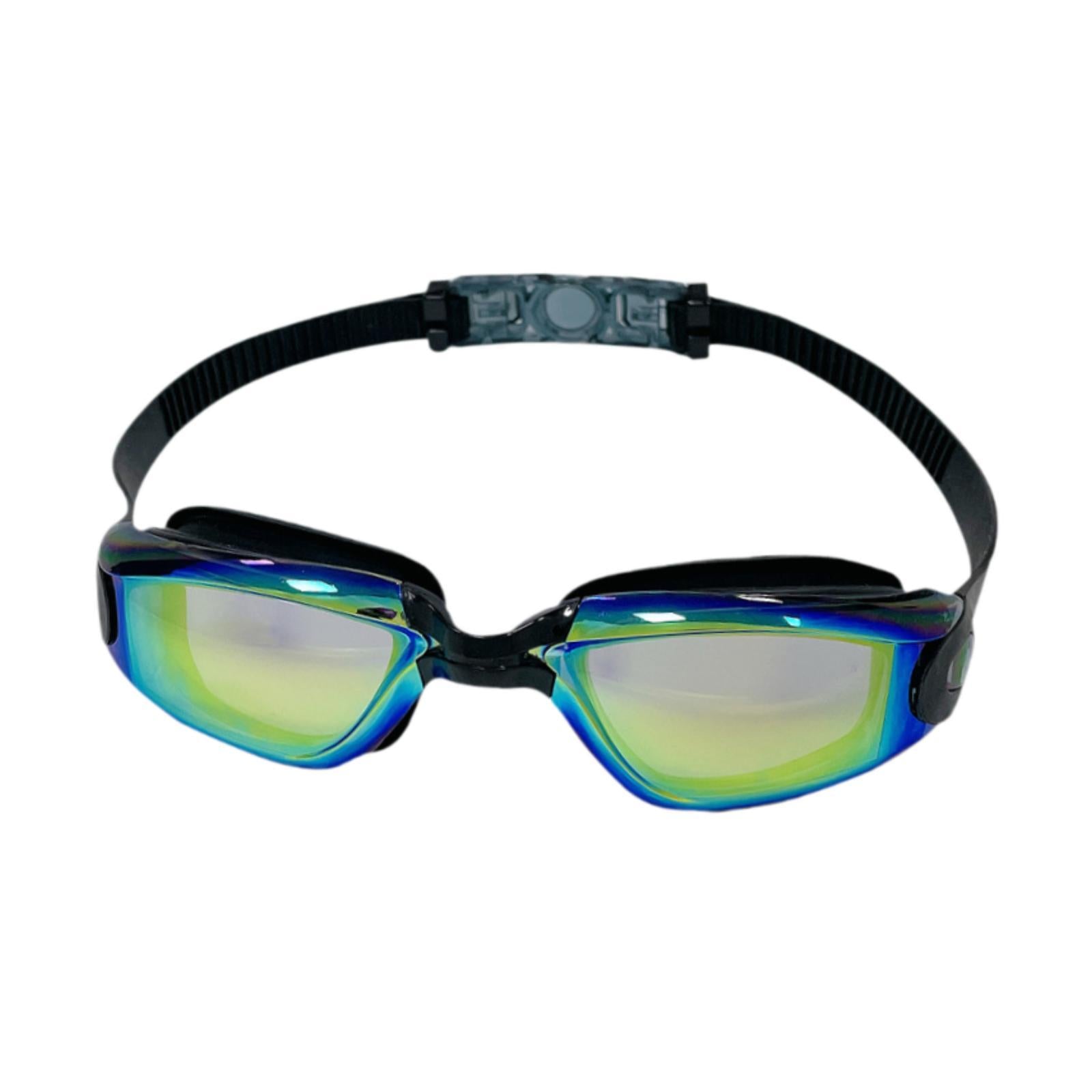 Swim Goggles Waterproof Teens Swimming Goggles for Water Sports Party Favors Electroplating Gold