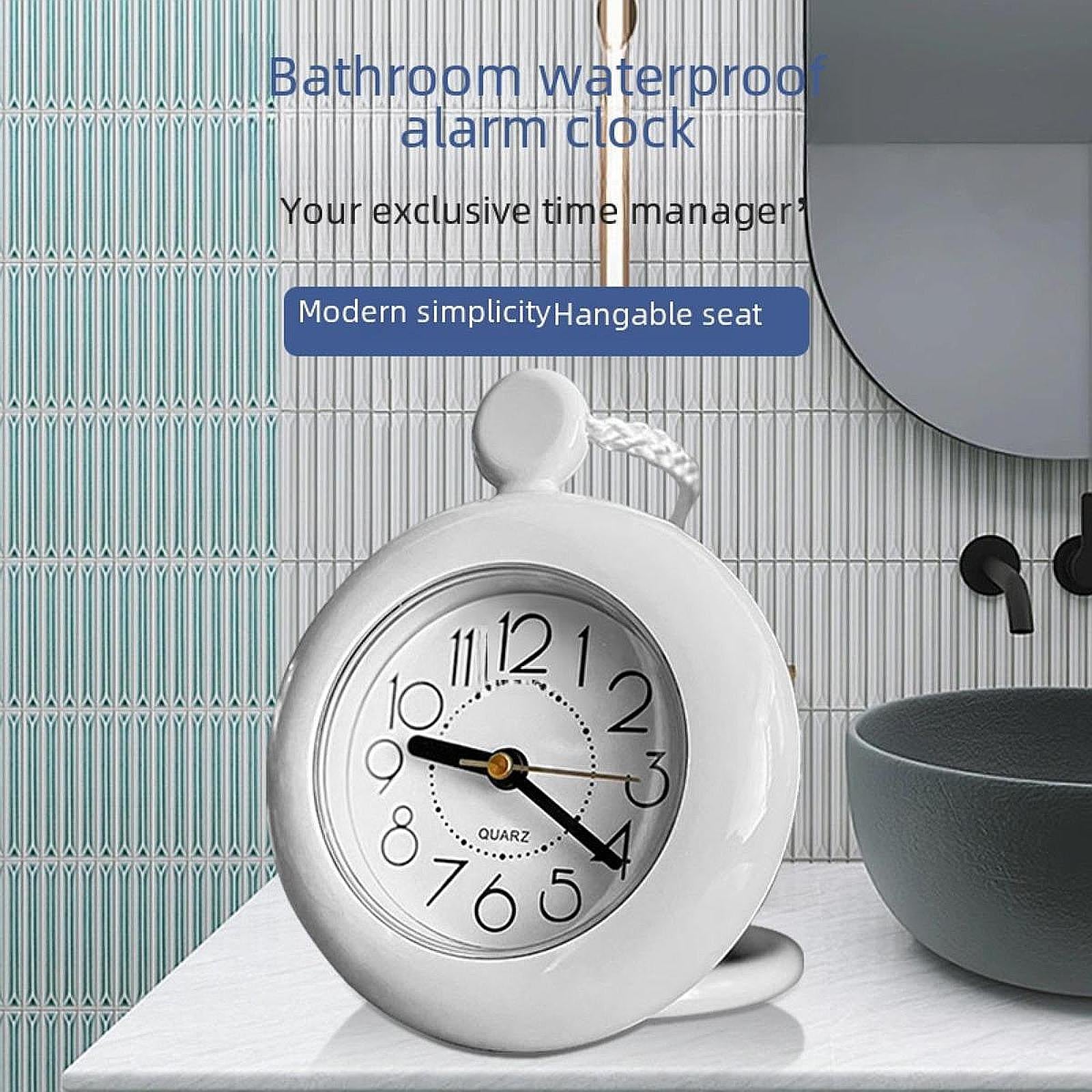 Bathroom Shower Clock Decor Shower Timer with Rope for Spa Dorm