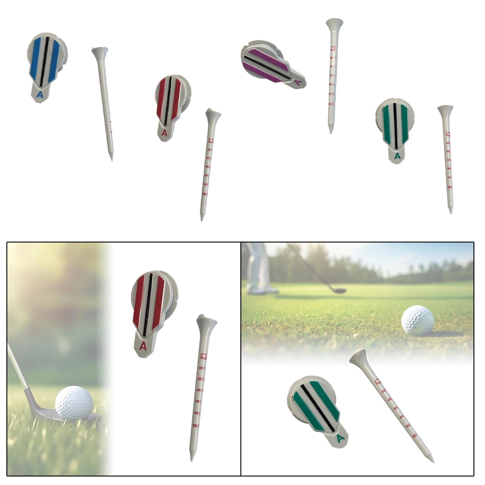 Golf Ball Marker 360 Degree Rotating for Men Women Boyfriend Husband Blue