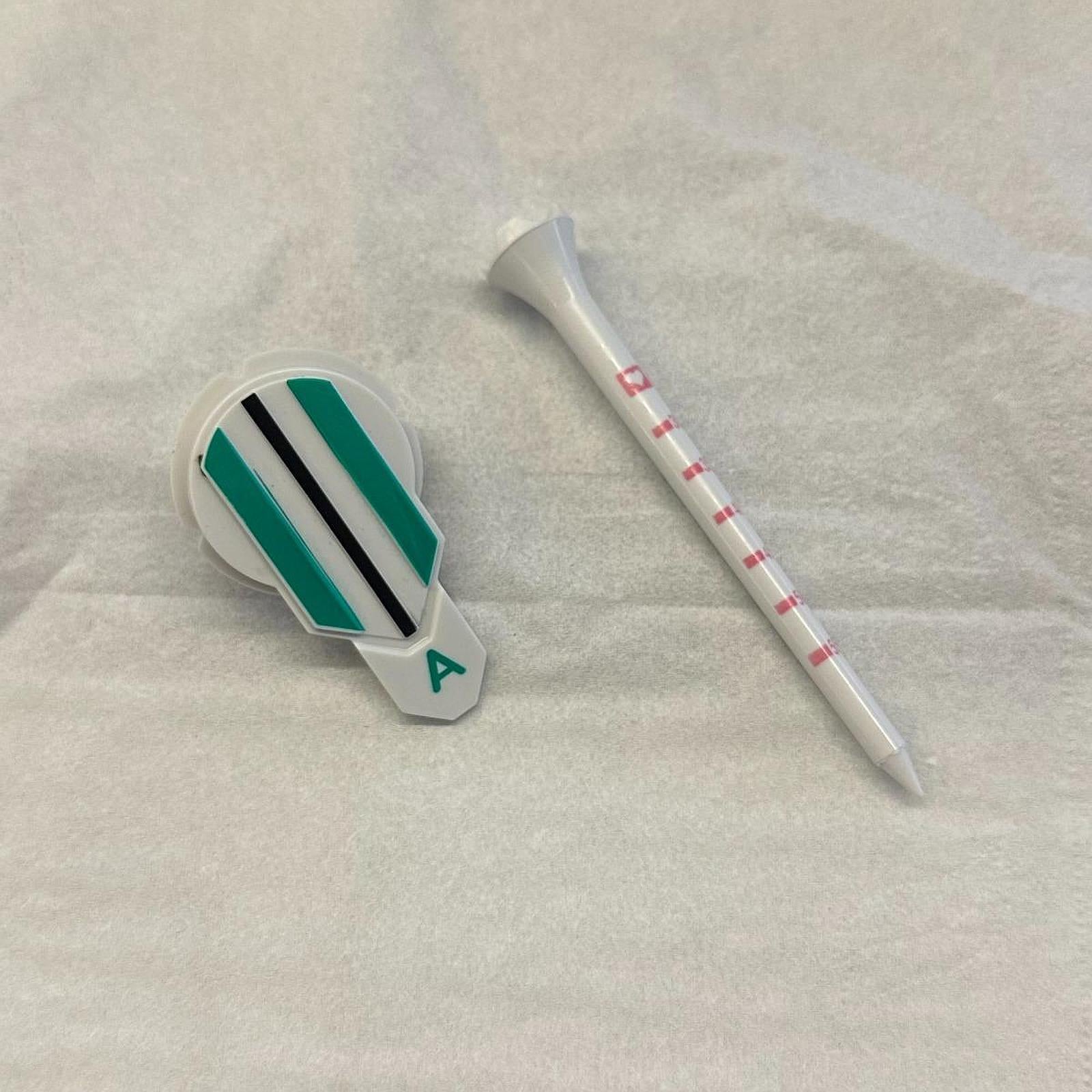 Golf Ball Marker 360 Degree Rotating for Men Women Boyfriend Husband Green