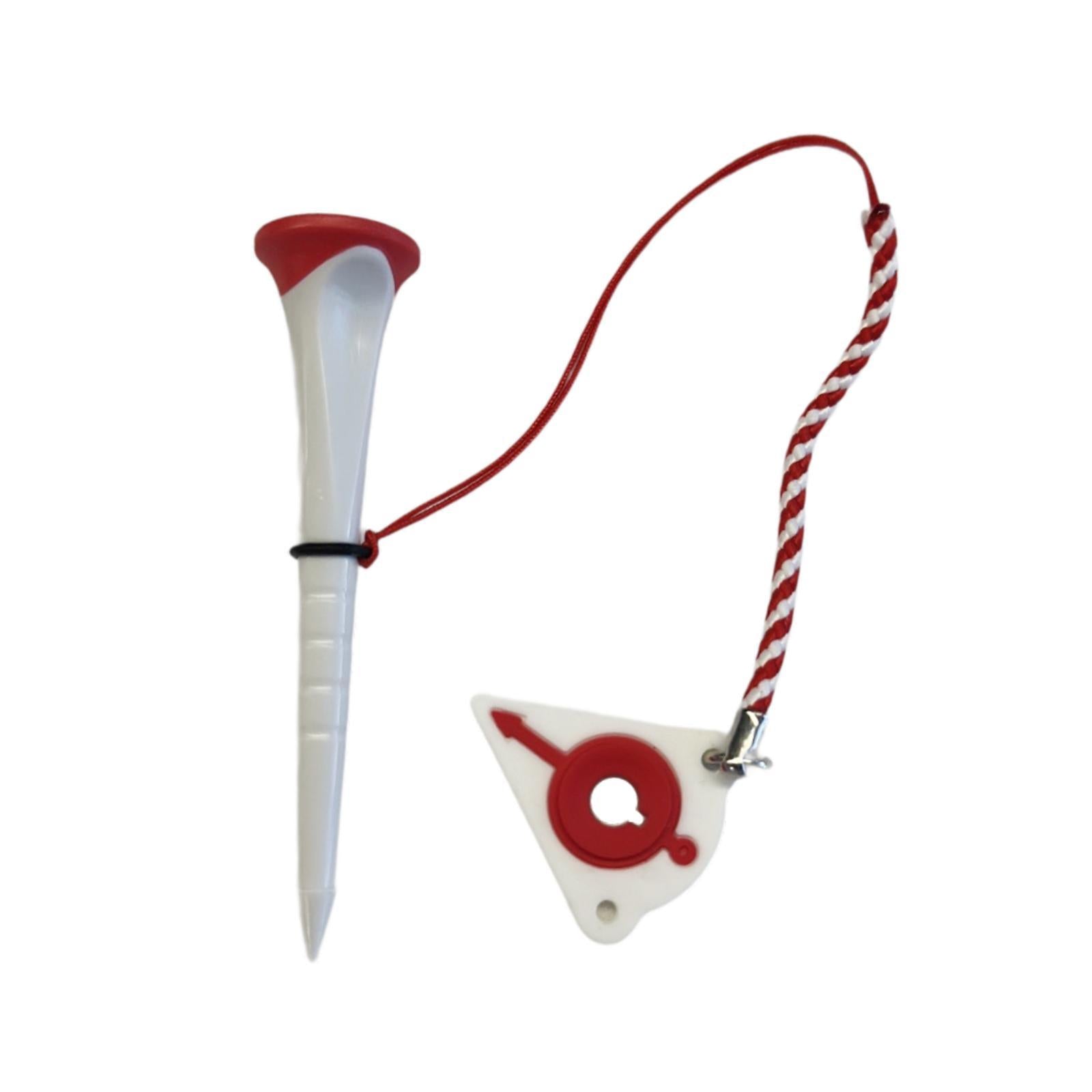 Golf Tee Sturdy Flexible Adjustable Height Golfing Tees for Outdoor Practice