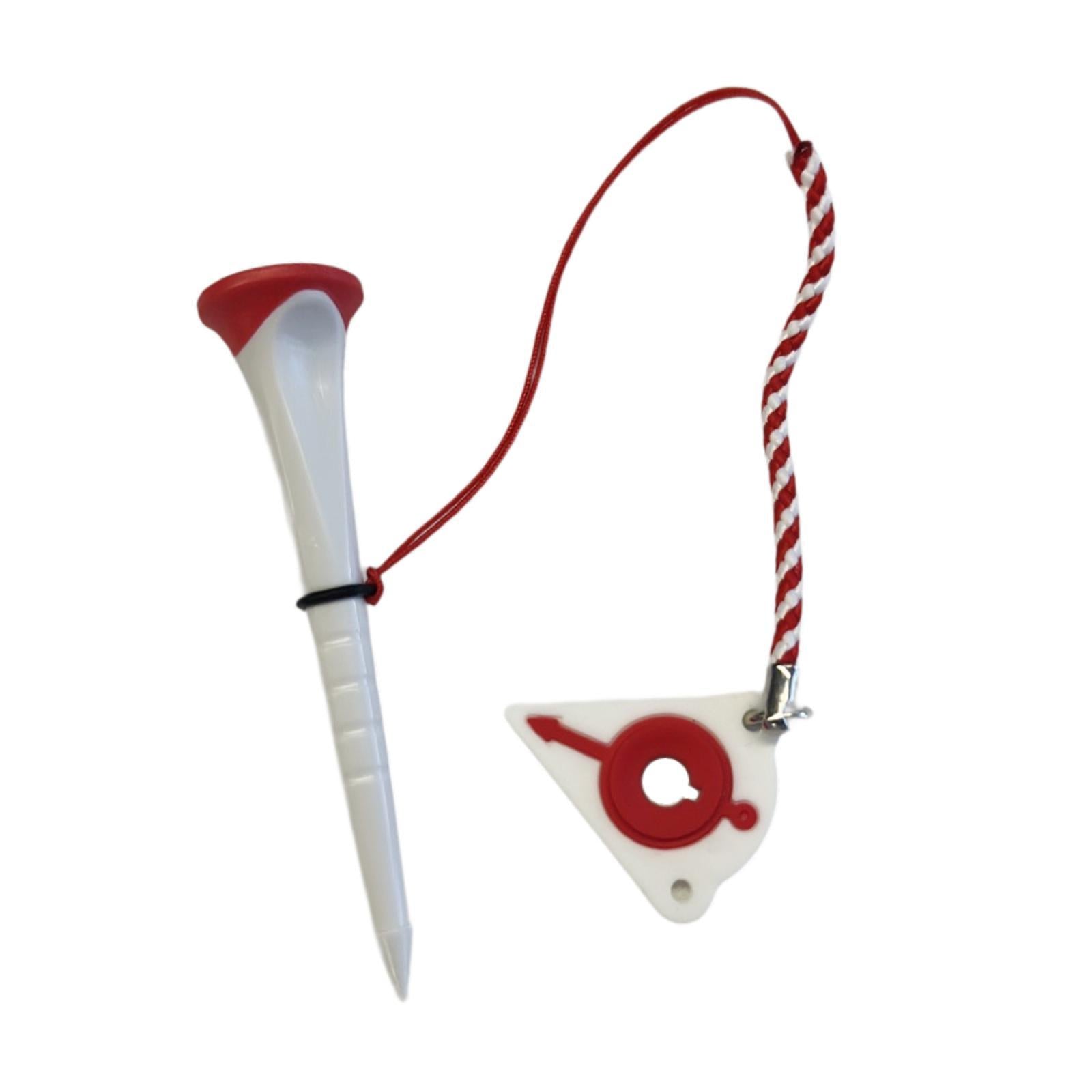 Golf Tee Sturdy Flexible Adjustable Height Golfing Tees for Outdoor Practice