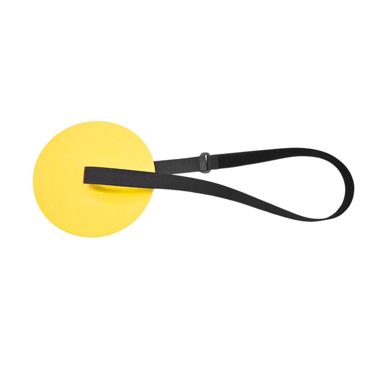 Football Training Target Soccer Training Aid for Outdoor Activities Hockey Yellow