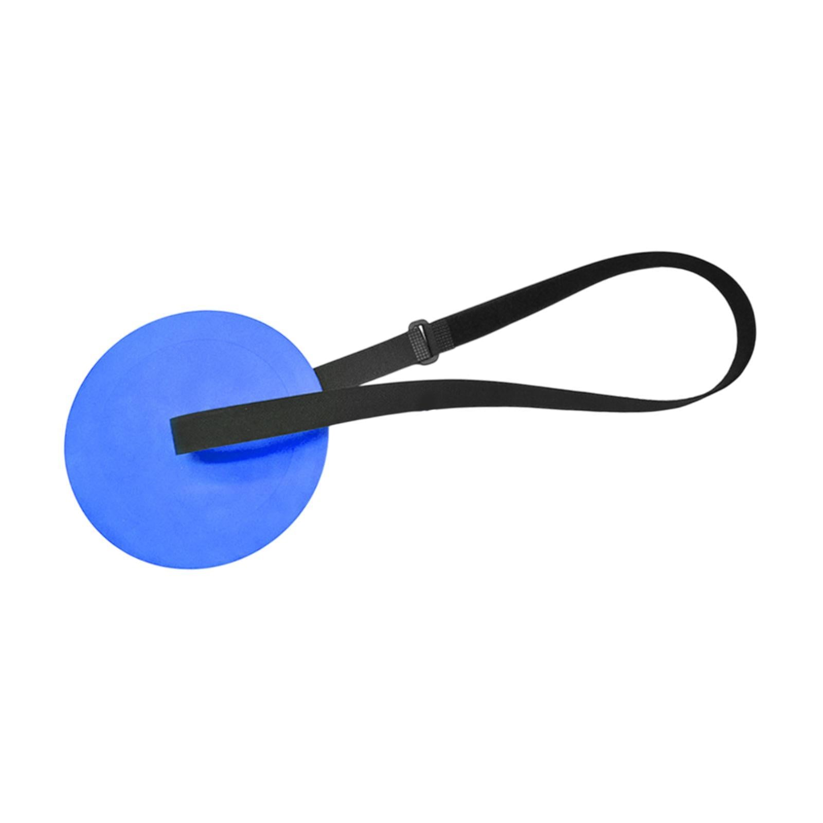 Football Training Target Soccer Training Aid for Outdoor Activities Hockey Blue