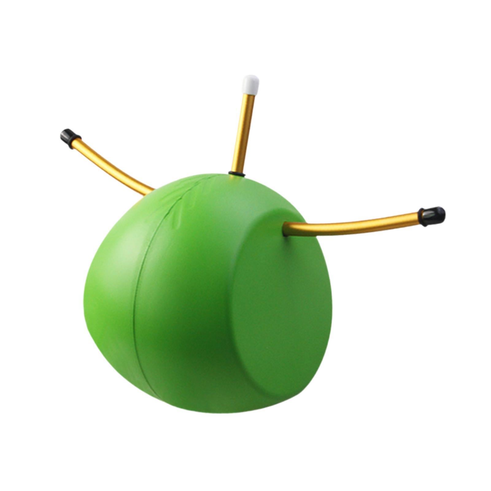 Golf Swing Trainer Ball Lightweight Arm Corrector for Beginners Golfers Pros Green Gold