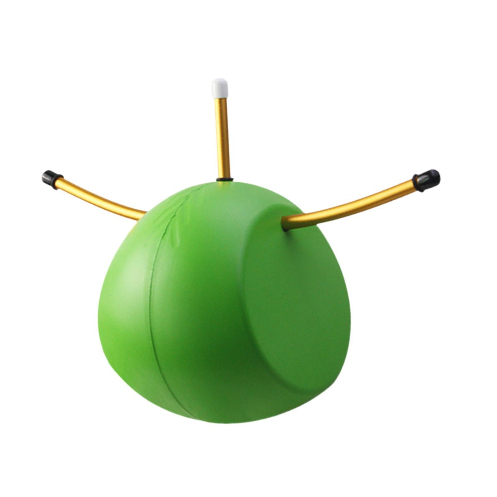 Golf Swing Trainer Ball Lightweight Arm Corrector for Beginners Golfers Pros Green Gold