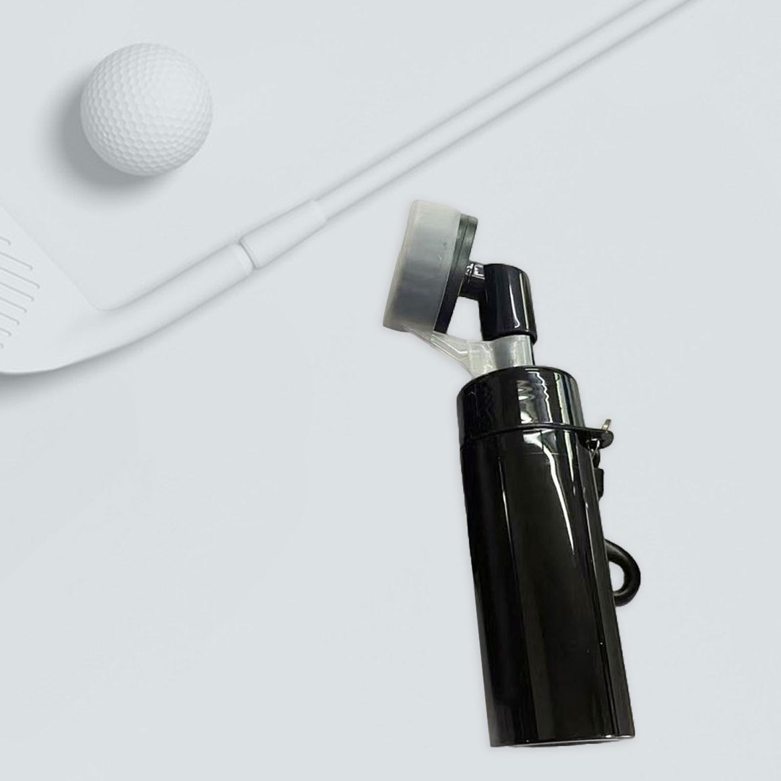 Golf Club Brush Groove Cleaner for Training Enthusiast Golf Club Maintenance Black