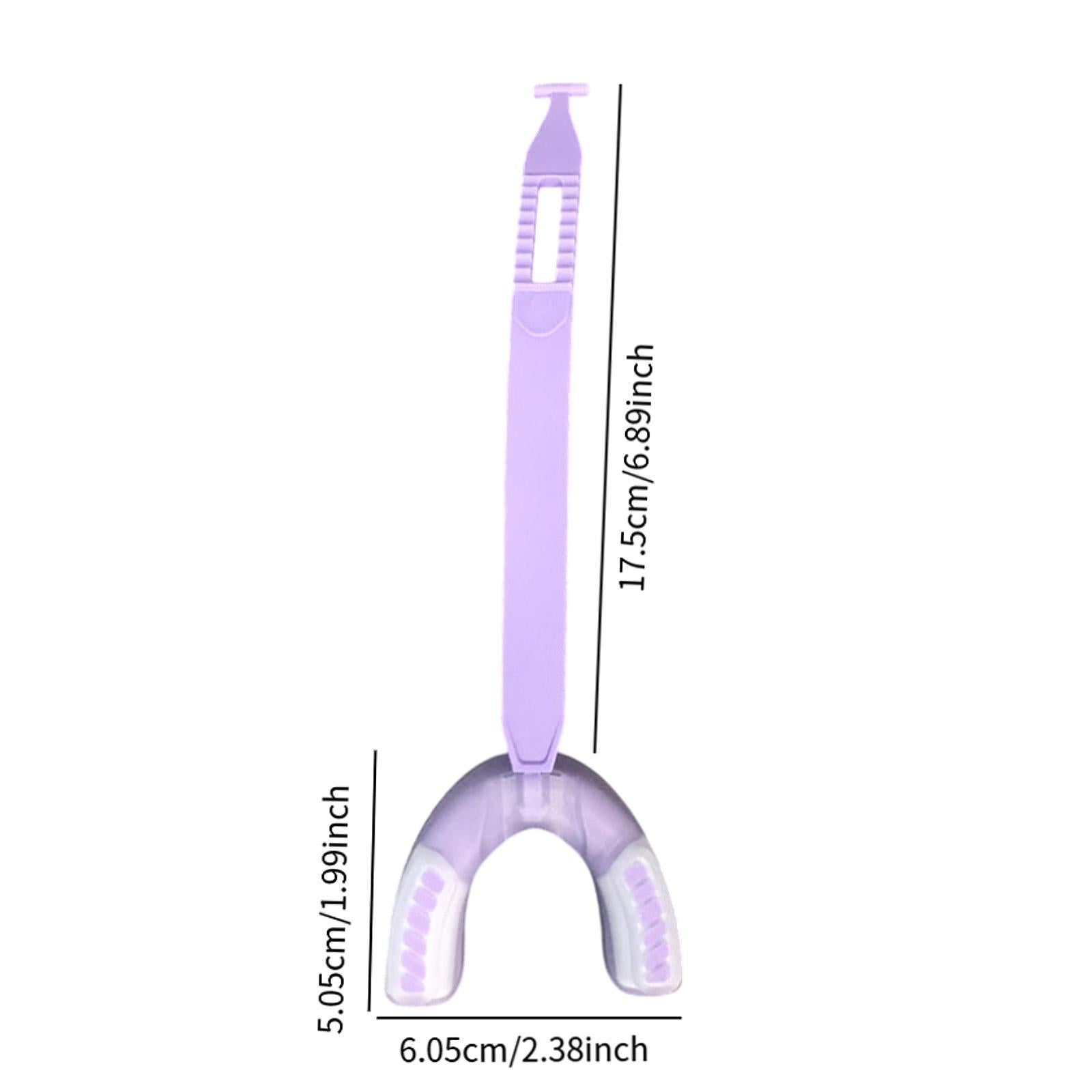 Sports Mouthguard with Strap EVA Gum Protector for Softball Taekwondo Hockey Purple White