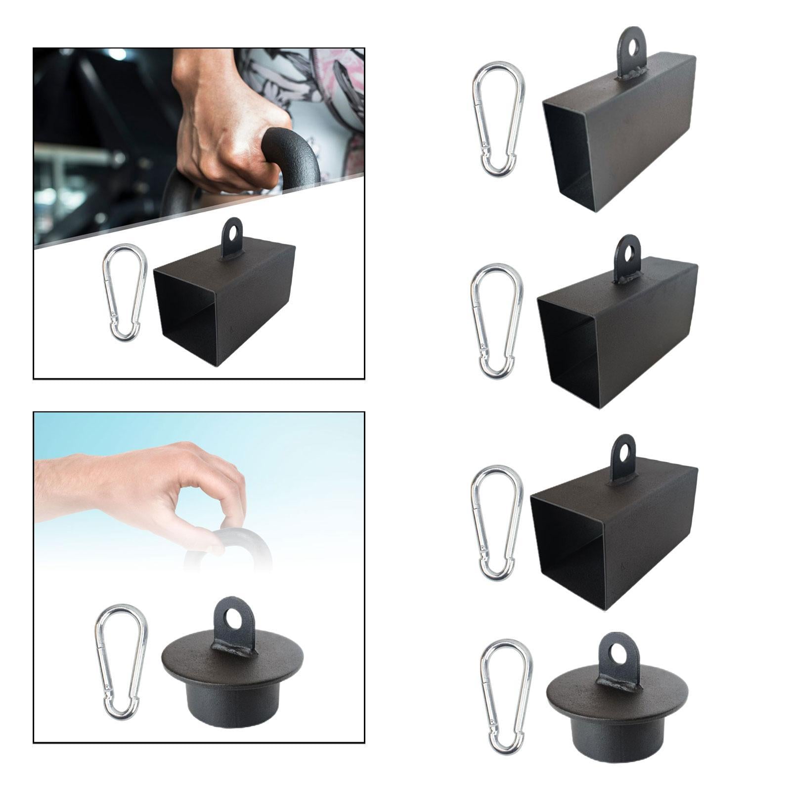 Pinch Block Iron Portable Weight for Gymnastic Back Rows Rock Climbing Square 4 cmx8 cm