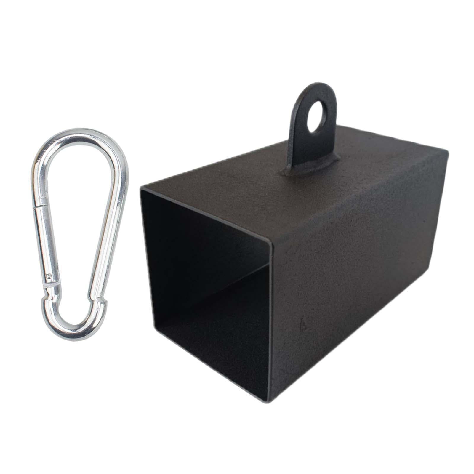 Pinch Block Iron Portable Weight for Gymnastic Back Rows Rock Climbing Square Shape 8 cmx8 cm