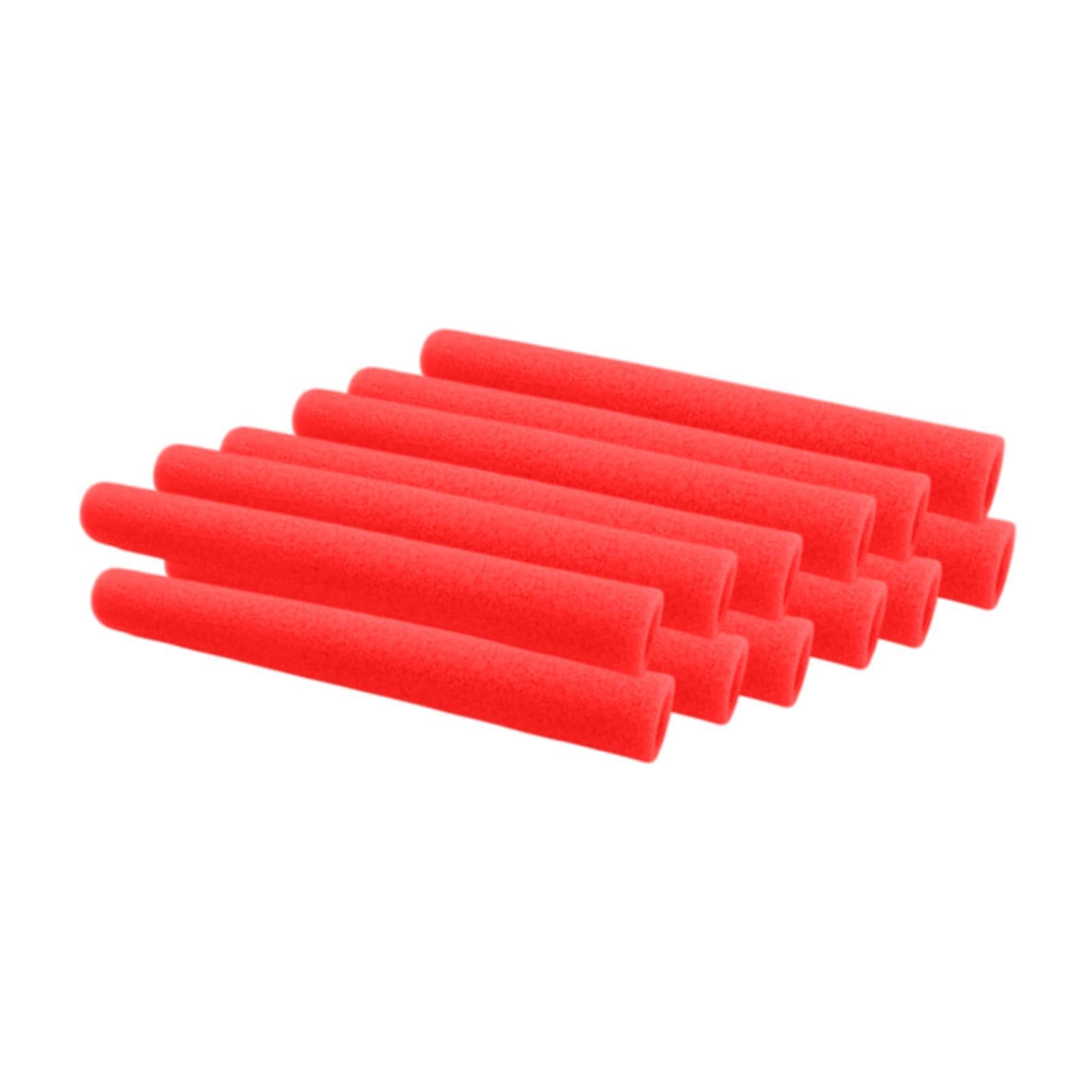 12Pcs Trampoline Pole Foam Sleeves Soft Protector Indoor Outdoor Replacement Red