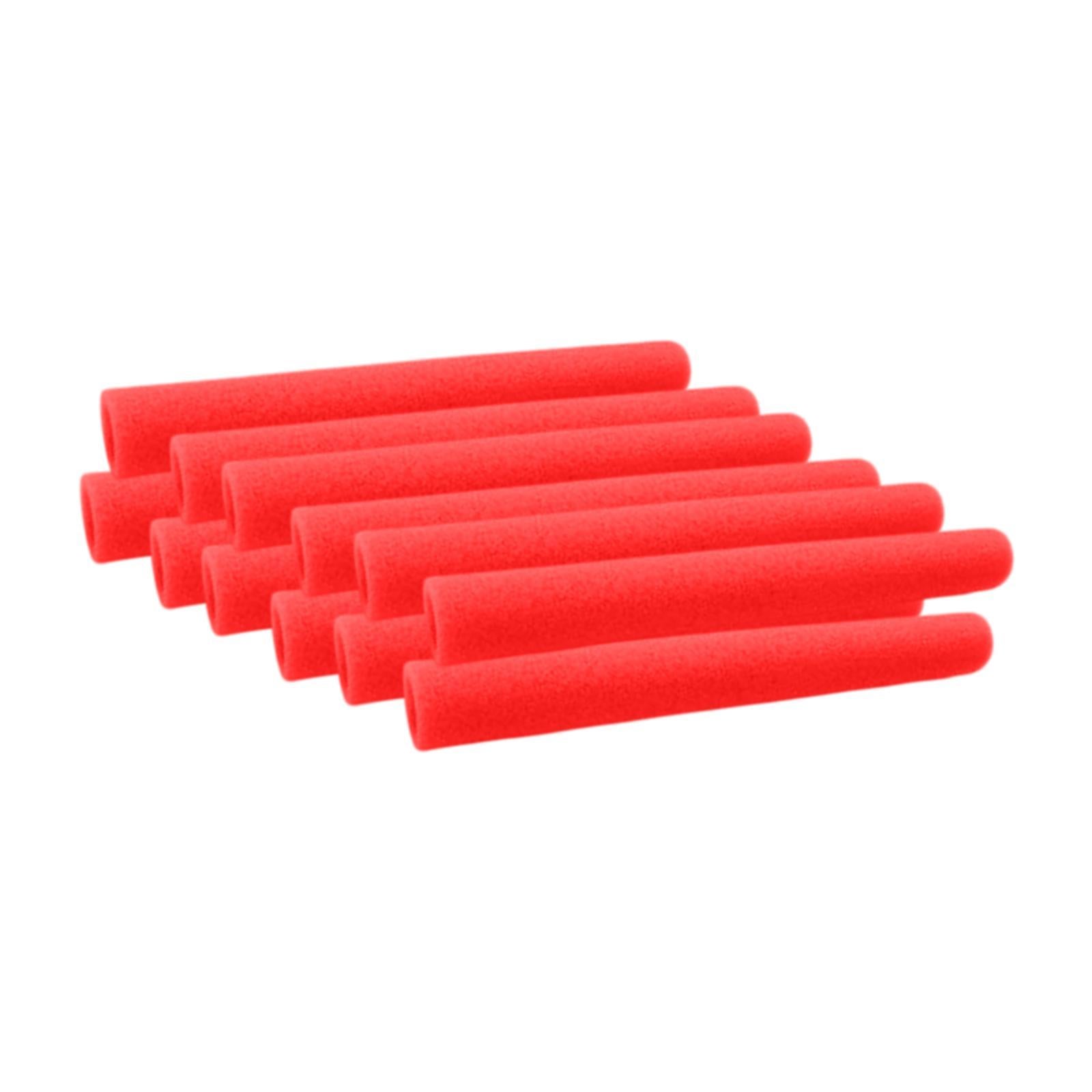 12Pcs Trampoline Pole Foam Sleeves Soft Protector Indoor Outdoor Replacement Red