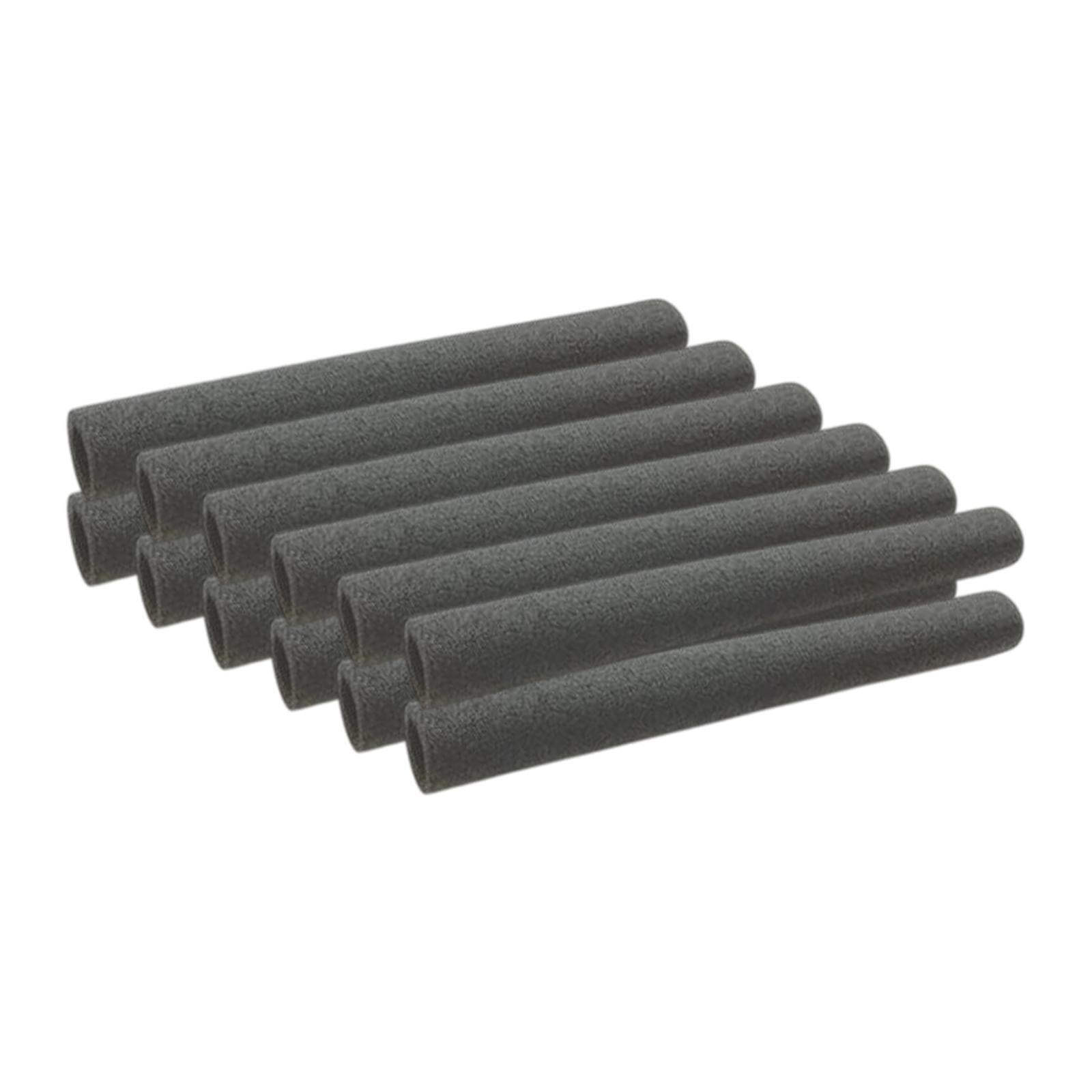 12Pcs Trampoline Pole Foam Sleeves Soft Protector Indoor Outdoor Replacement Black