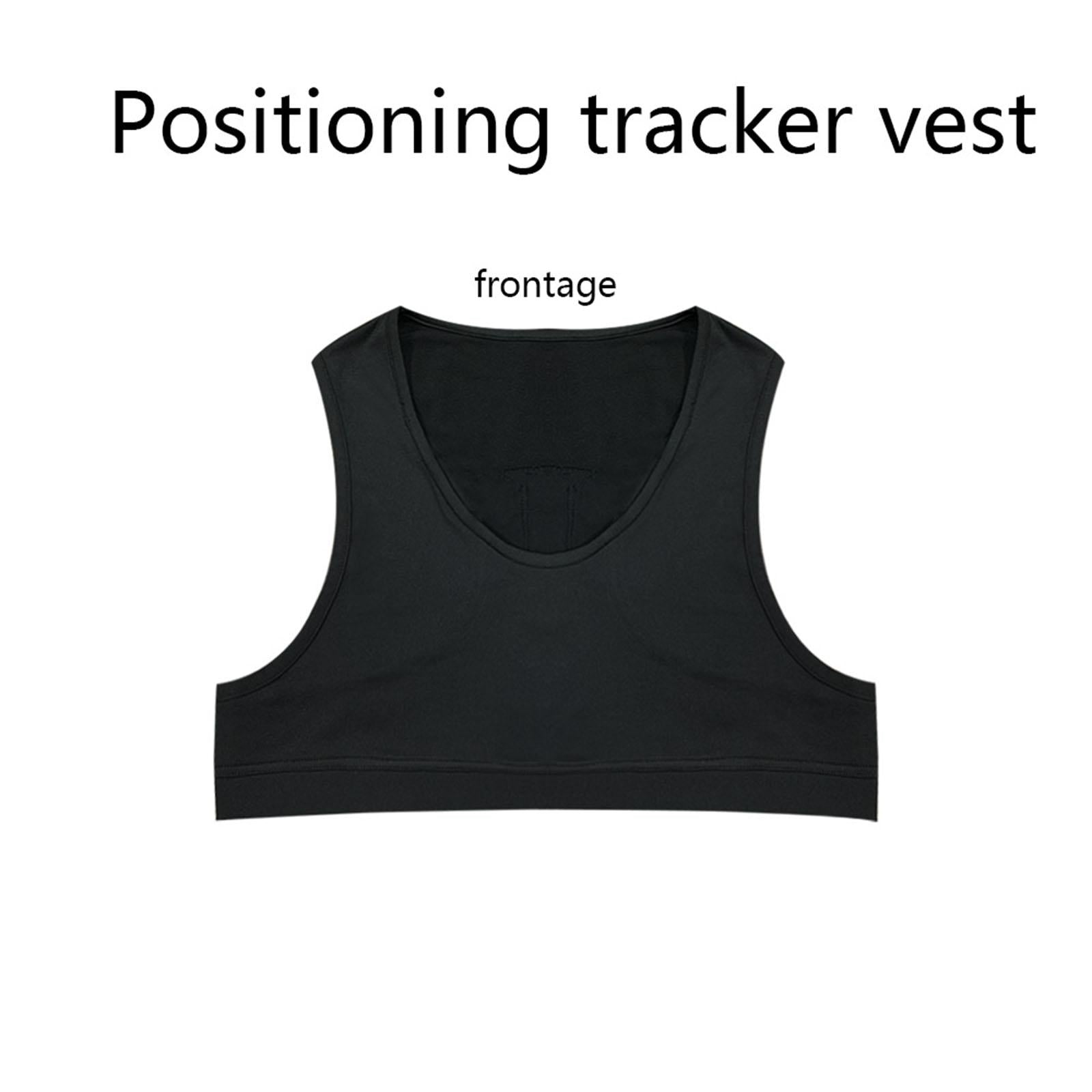 Sports Tracker Vest No Tracking Device Fitness Vest for Athlete Soccer Rugby L
