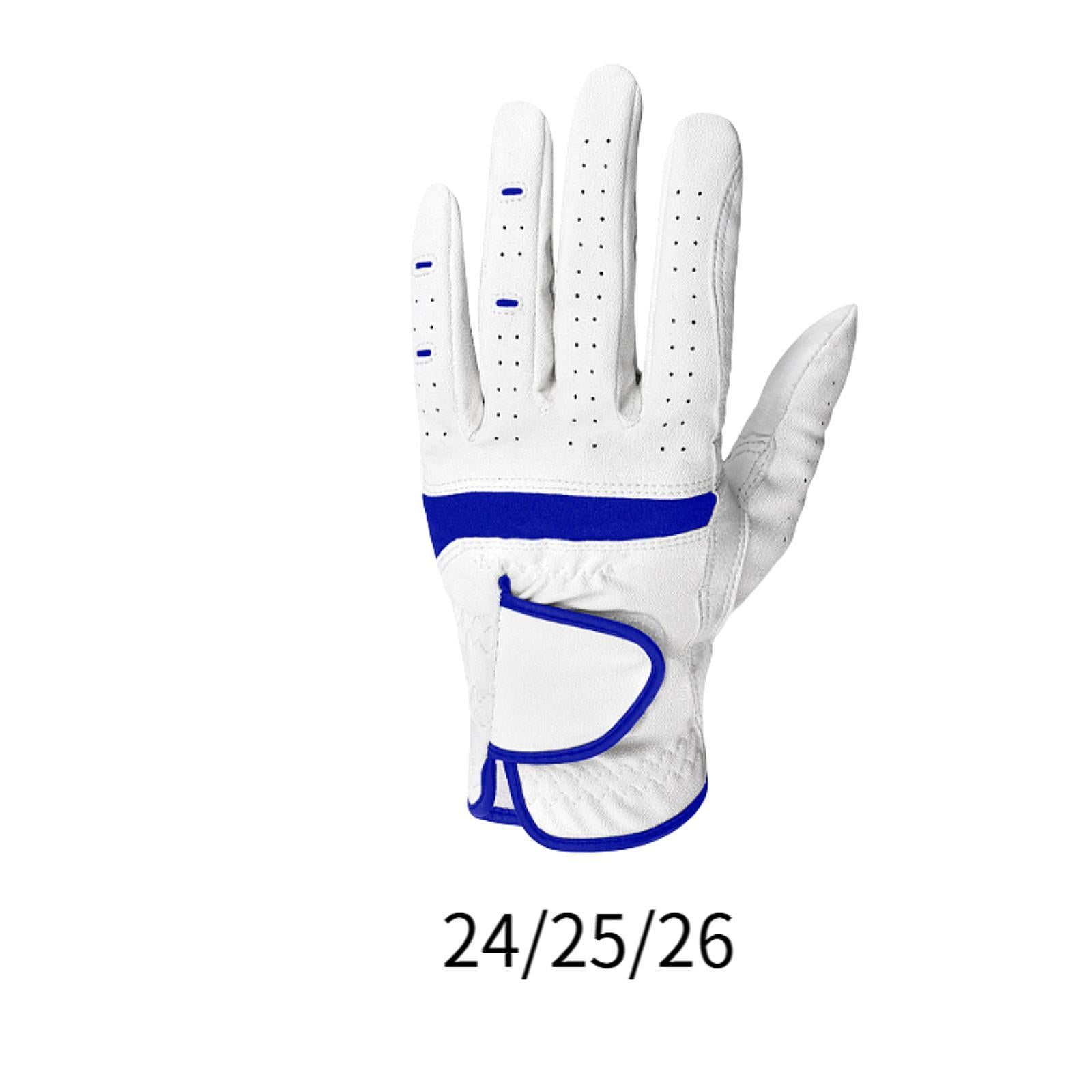 Golf Glove Ventilation Left Hand Glove for Enthusiasts Father's Day Practice M