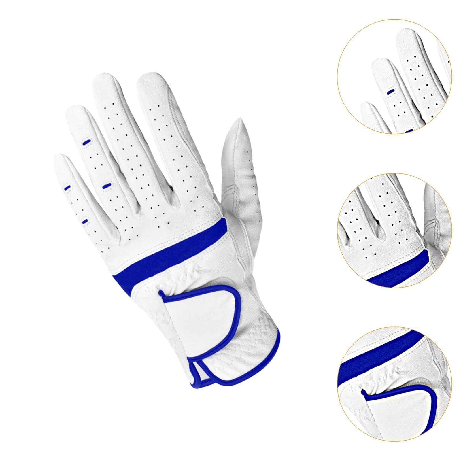 Golf Glove Ventilation Left Hand Glove for Enthusiasts Father's Day Practice L